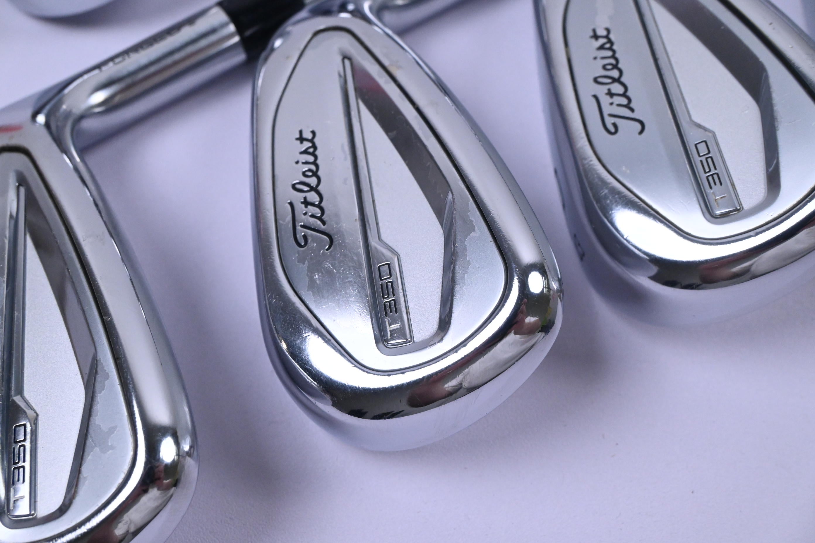 Titleist T350 Irons / 5-PW+48° / Regular Flex True Temper AMT Red R300 Shaft