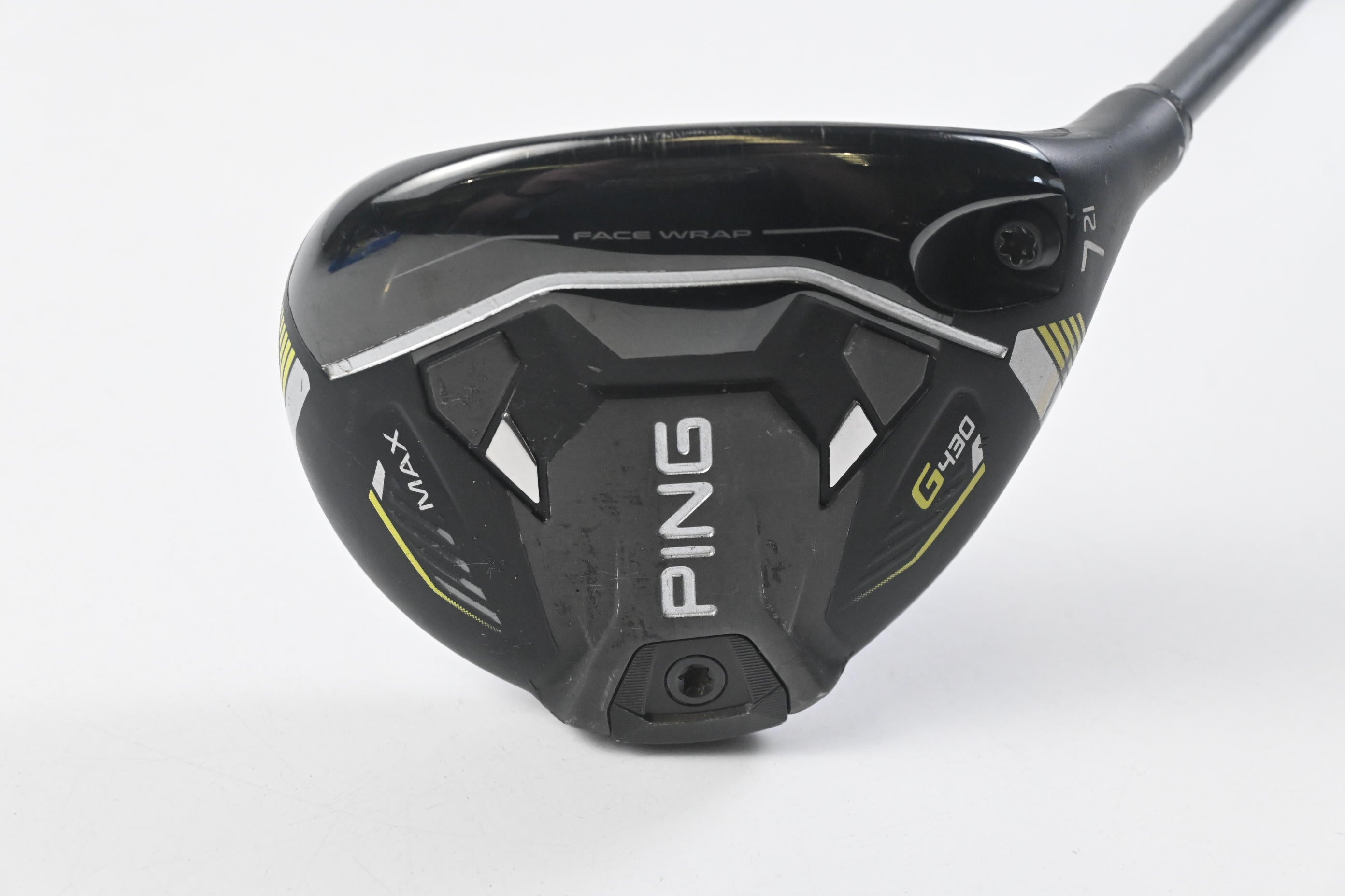 Ping G430 Max #7 Wood / 21 Degree / Stiff Flex HZRDUS Smoke Green 70 Shaft