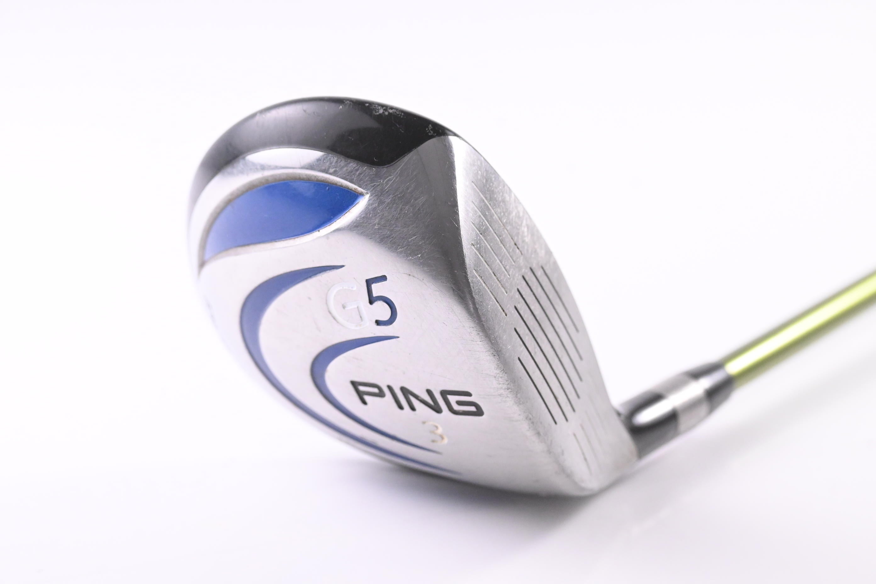Ping G5 #3 Wood / 15 Degree / Stiff Flex Aldila NV Green 75 Shaft