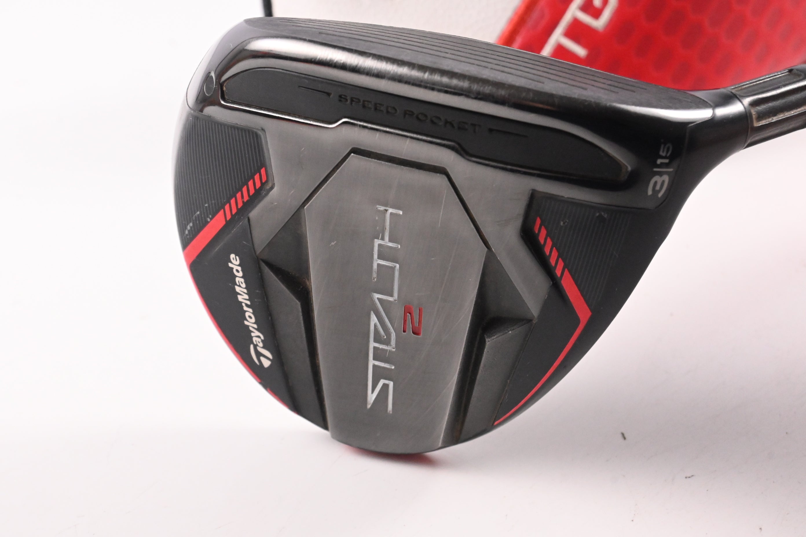 Taylormade Stealth 2 #3 Wood / 15 Degree / Stiff Flex Ventus TR Red 6 Shaft