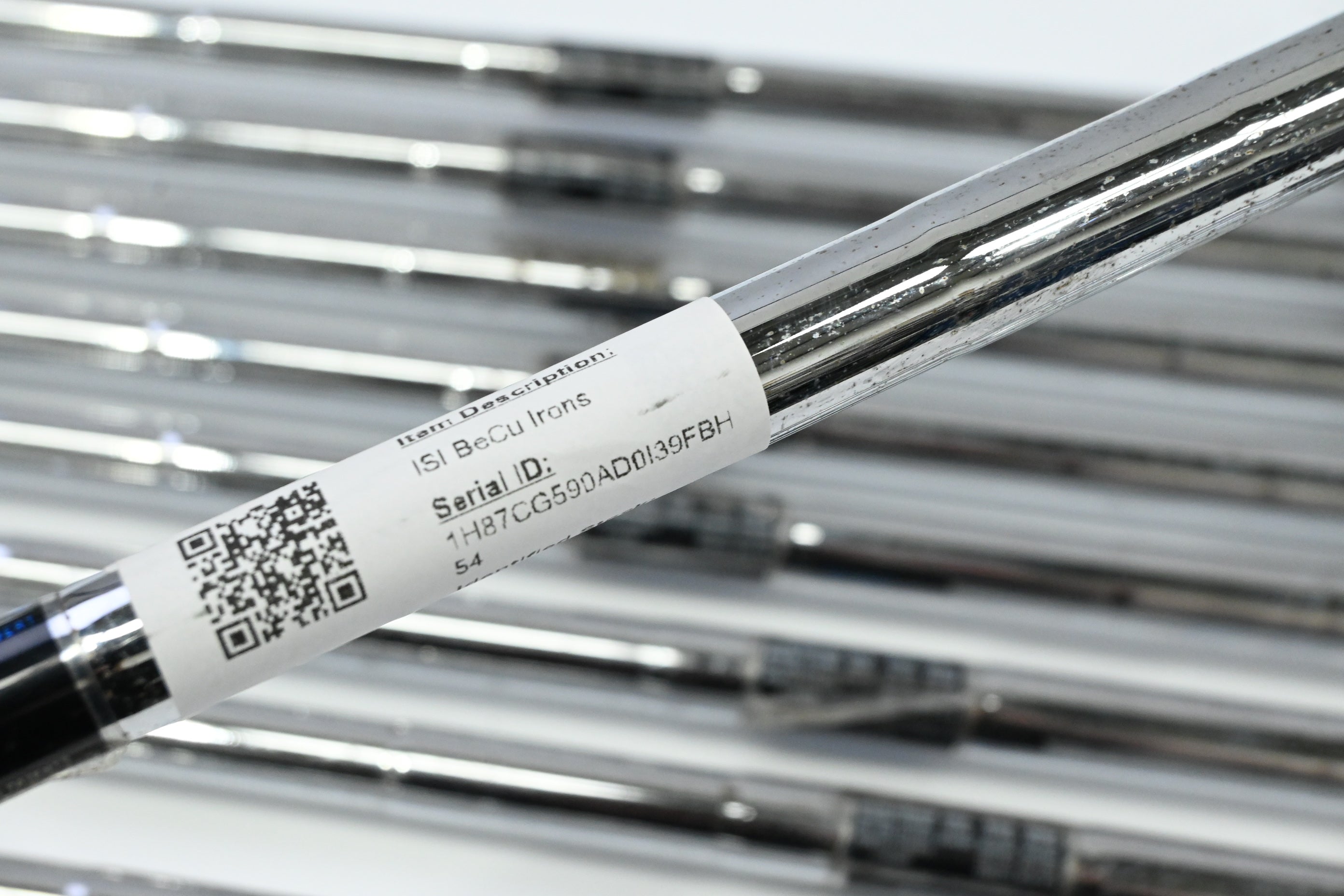 Ping ISI BeCu Irons / 3-PW+SW / Red Dot / Regular Flex Ping Cushin Z-Z65 Shafts