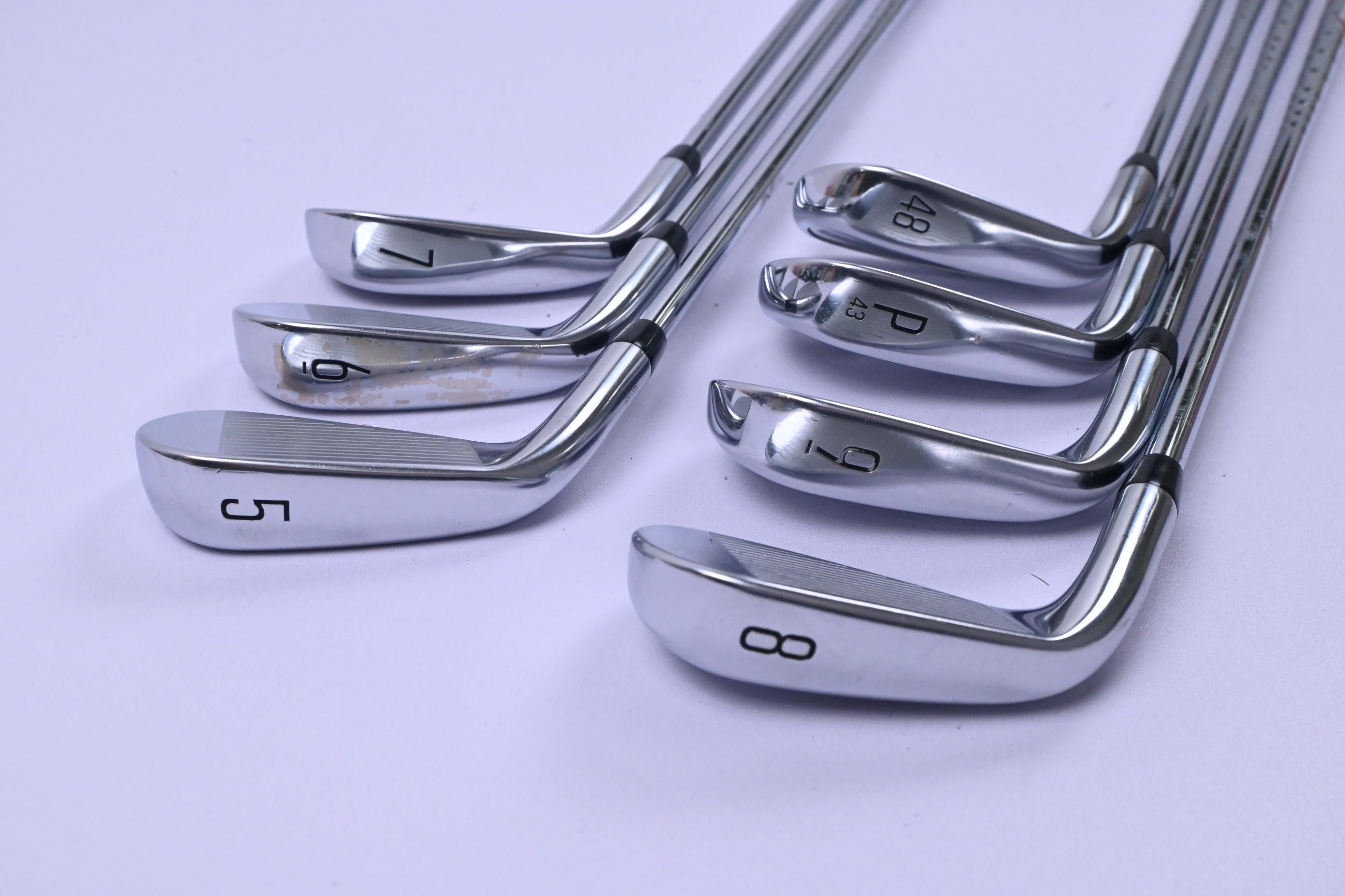 Titleist T350 Irons / 5-PW+48° / Regular Flex True Temper AMT Red R300 Shaft