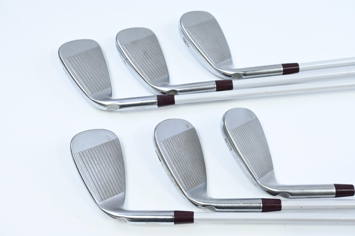 Ladies Ping G Le2 Irons / 6-PW+UW / Orange Dot / Ladies Flex Ping ULT 240 Shaft