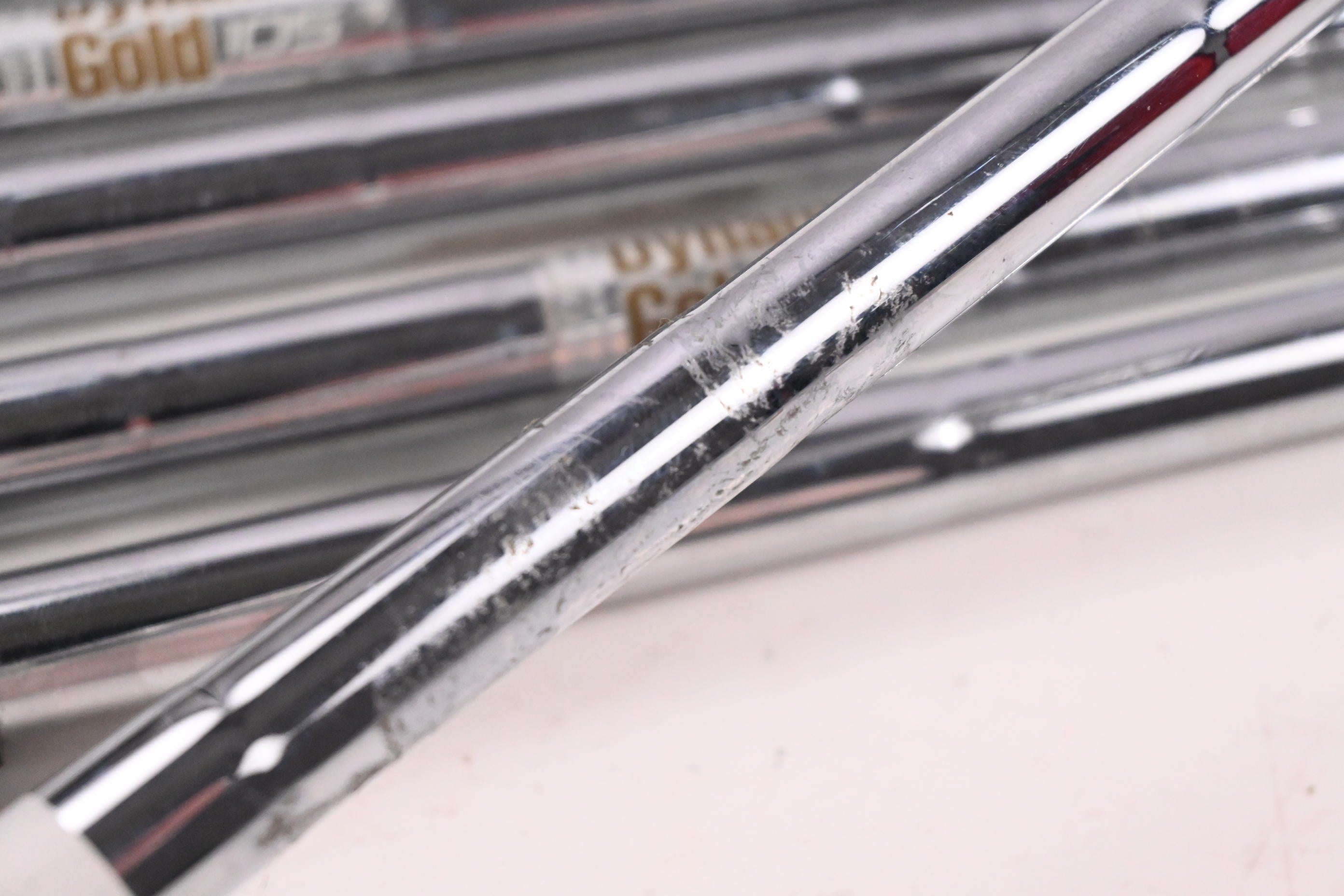 Dynamic Gold 105 S300 Iron Shafts / Stiff Flex / Set of 6 / .355" Taper Tip