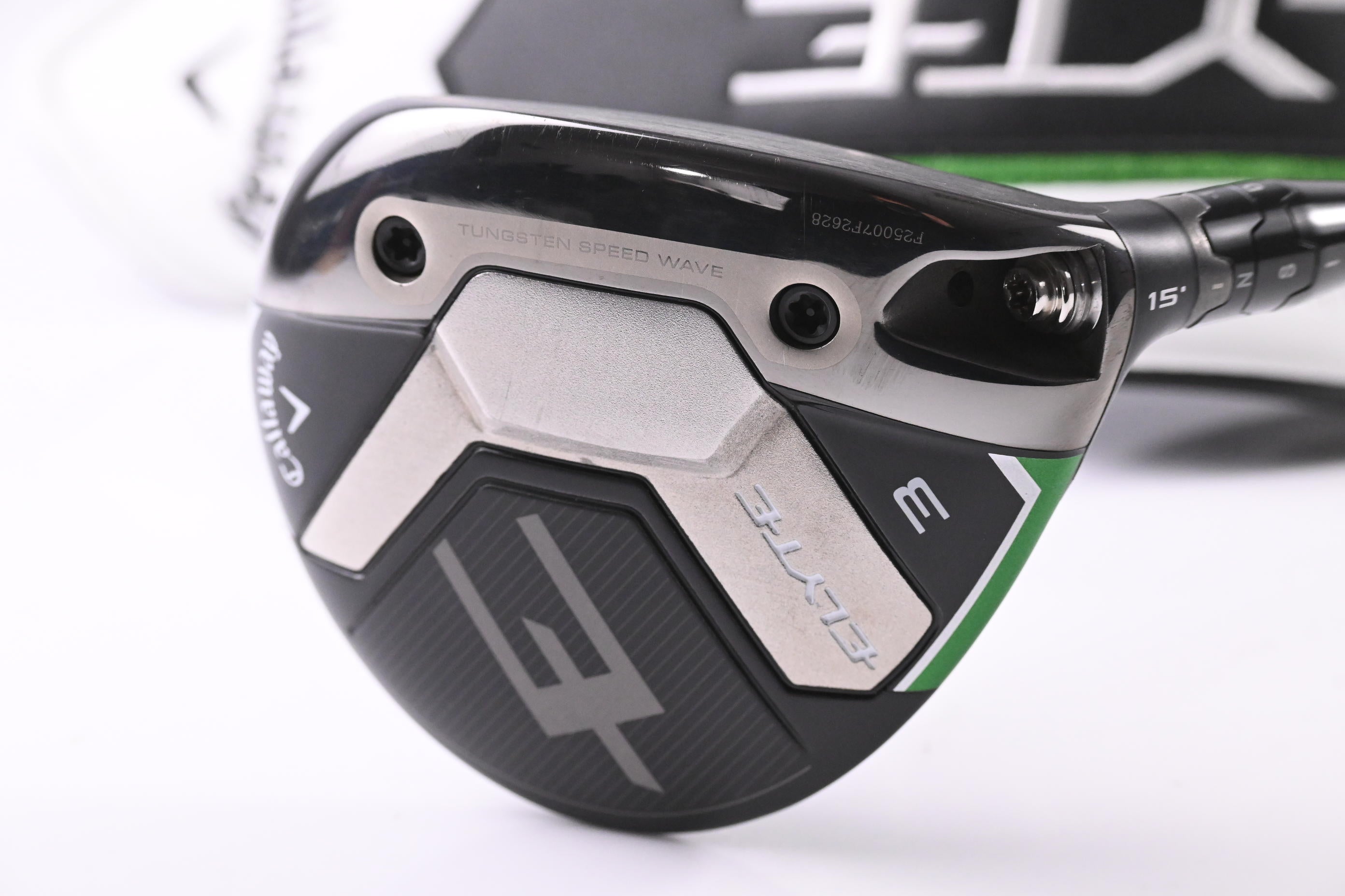 Callaway Elyte #3 Wood / 15 Degree / Stiff Flex Denali Charcoal 60 Shaft