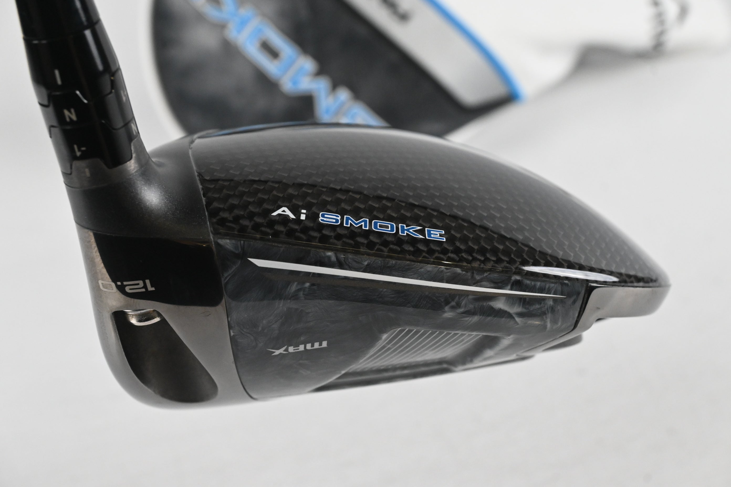 Callaway Paradym Ai Smoke Max Driver / 12 Degree / Stiff Flex Denali Charcoal 50