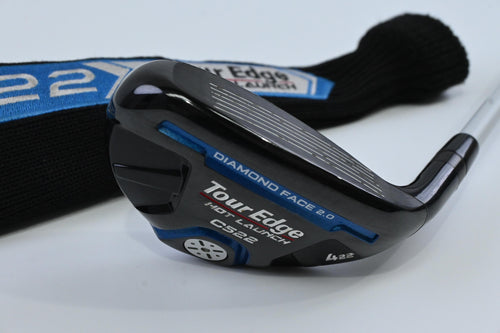 Tour Edge HL C522 #4 Hybrid / 22 Degree / Stiff Flex Fubuki 60 Shaft