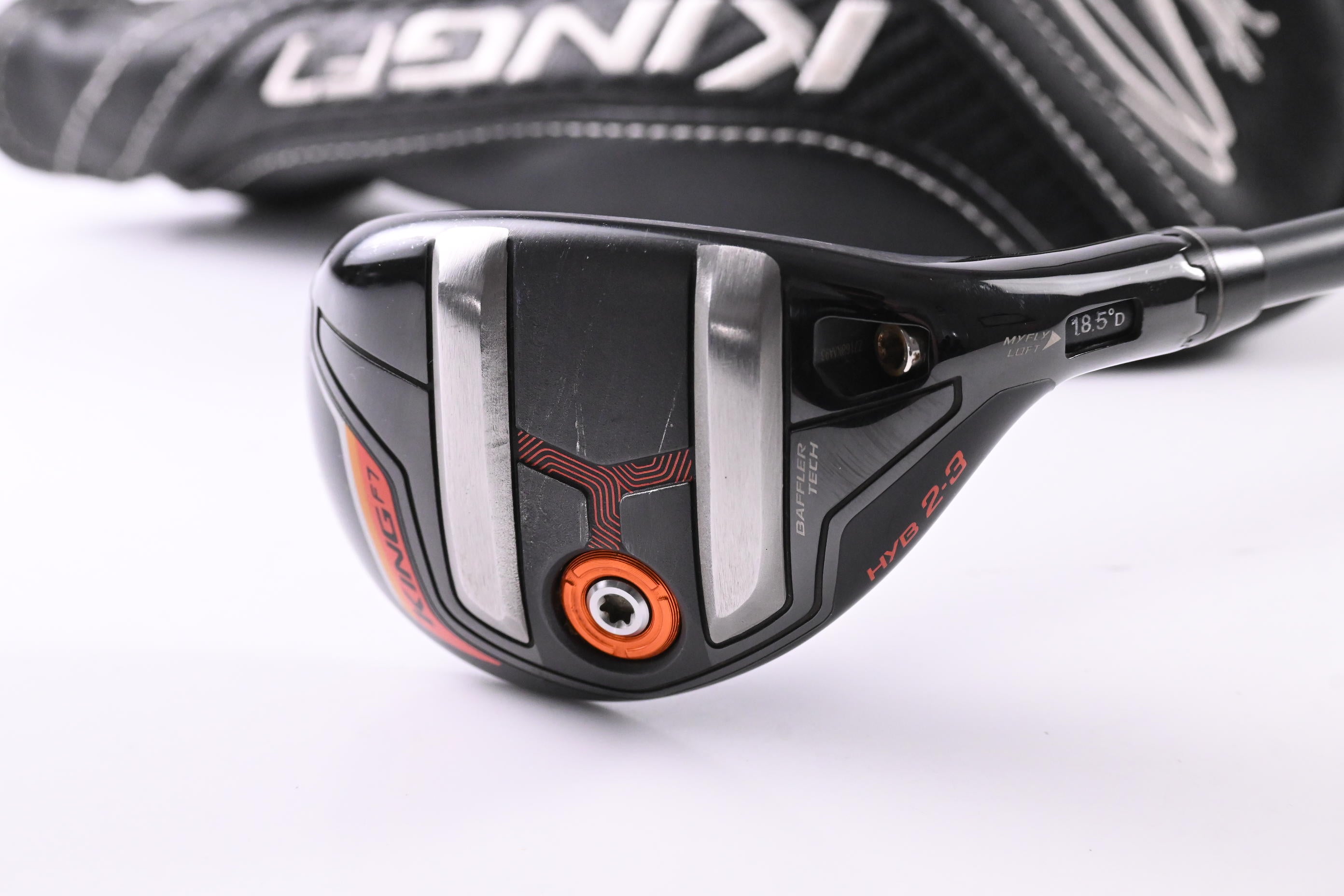 Cobra King F7 #2-3 Hybrid / 16-19 Degree / Stiff Flex Fujikura Pro Black 75