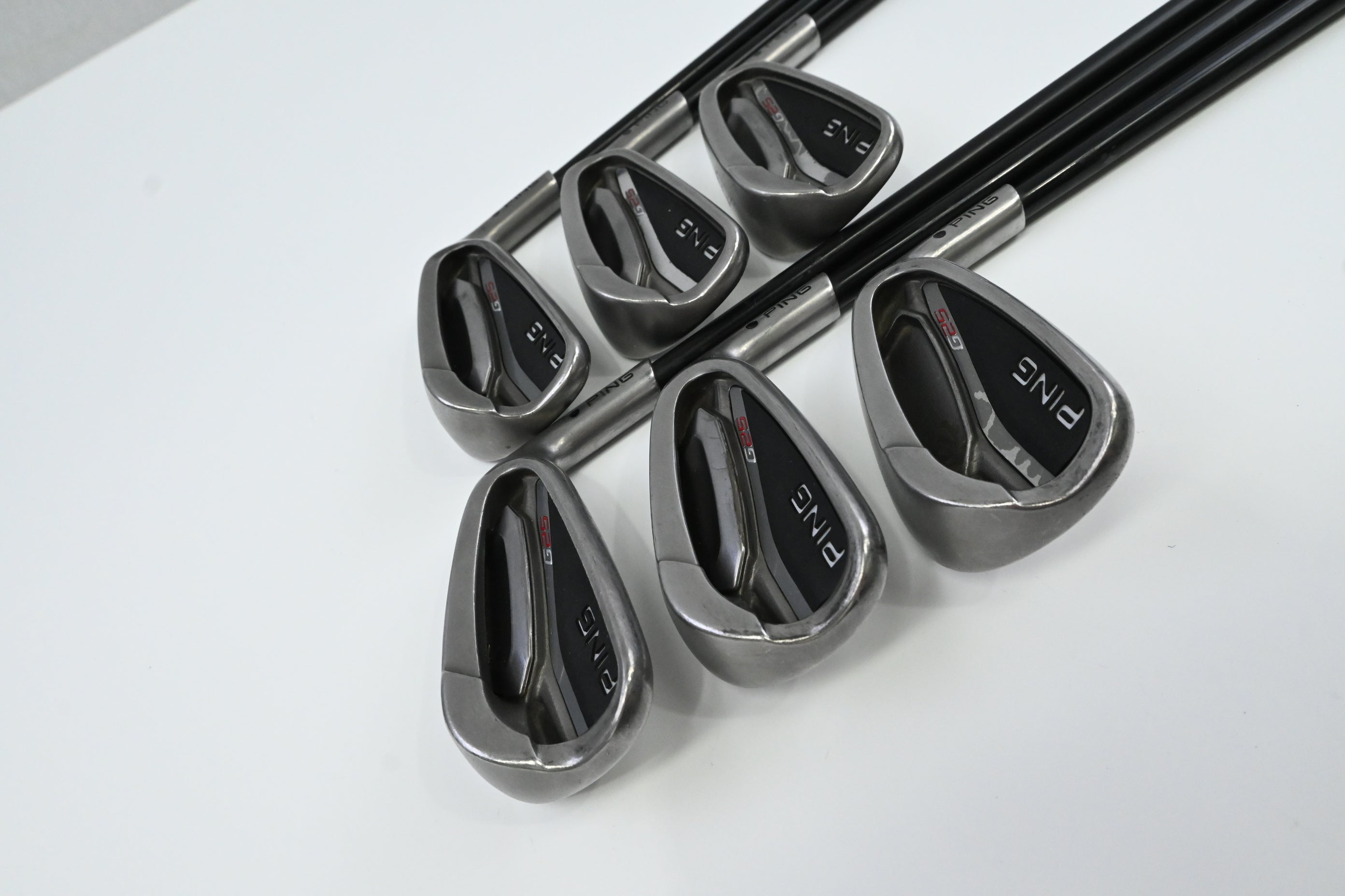 Ping G25 Irons / 5-PW / Black Dot / Regular Flex Ping TFC 189 Shafts