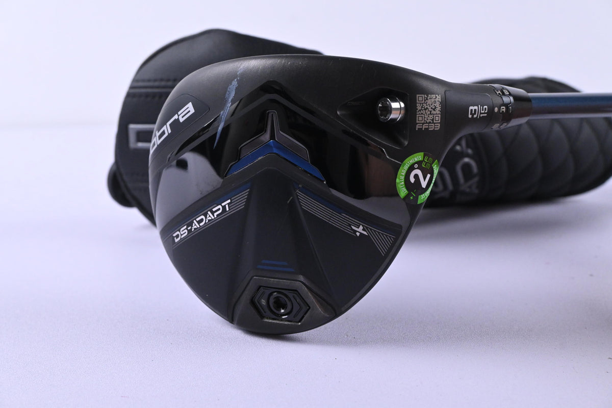 Cobra DS-Adapt X #3 Wood / 15 Degree / Stiff Flex Project X Denali Frost Blue 60