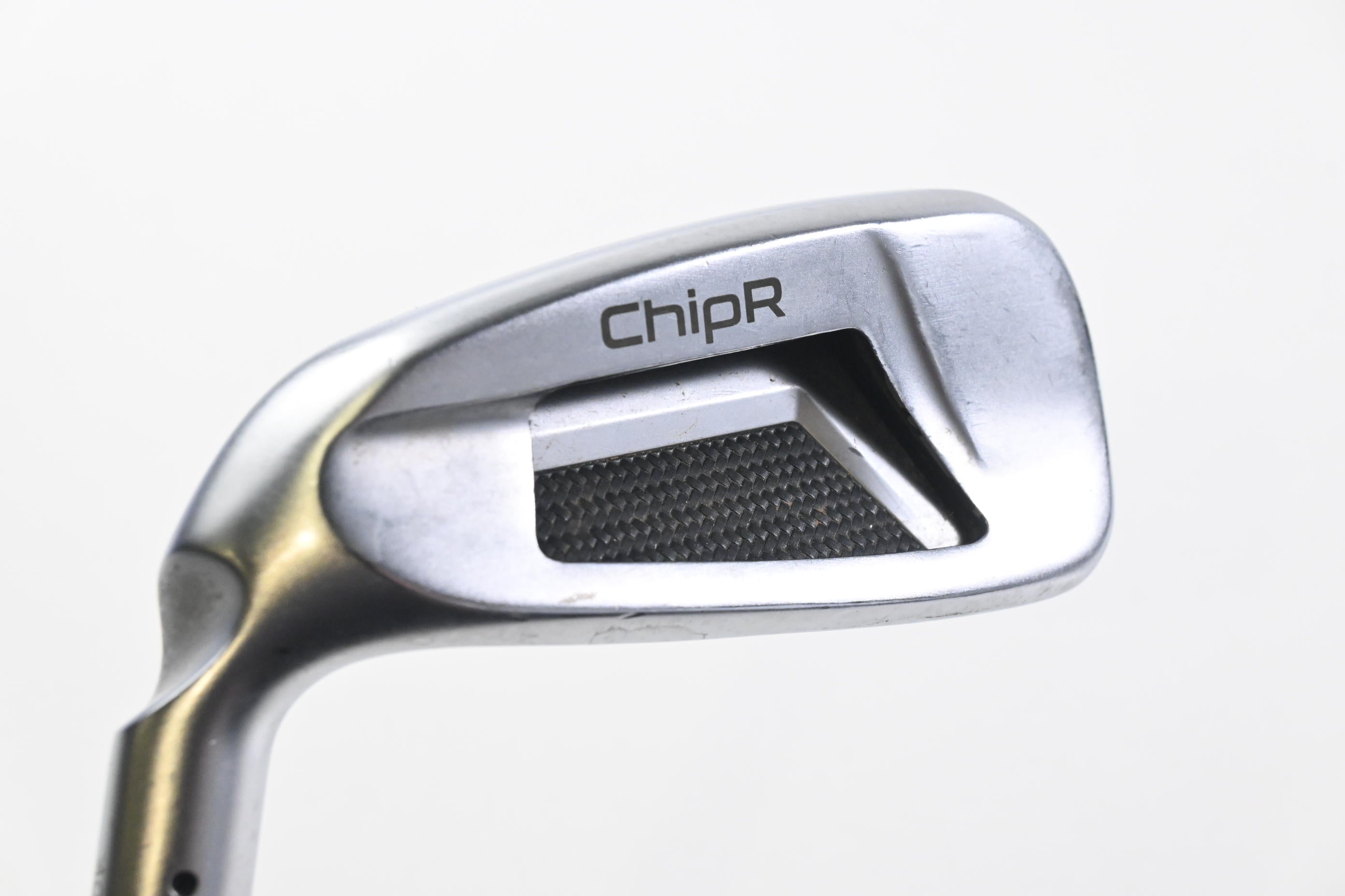 Left Hand Ping ChipR / 38.5 Degree / Black Dot / Regular Flex Ping Alta CB Slate