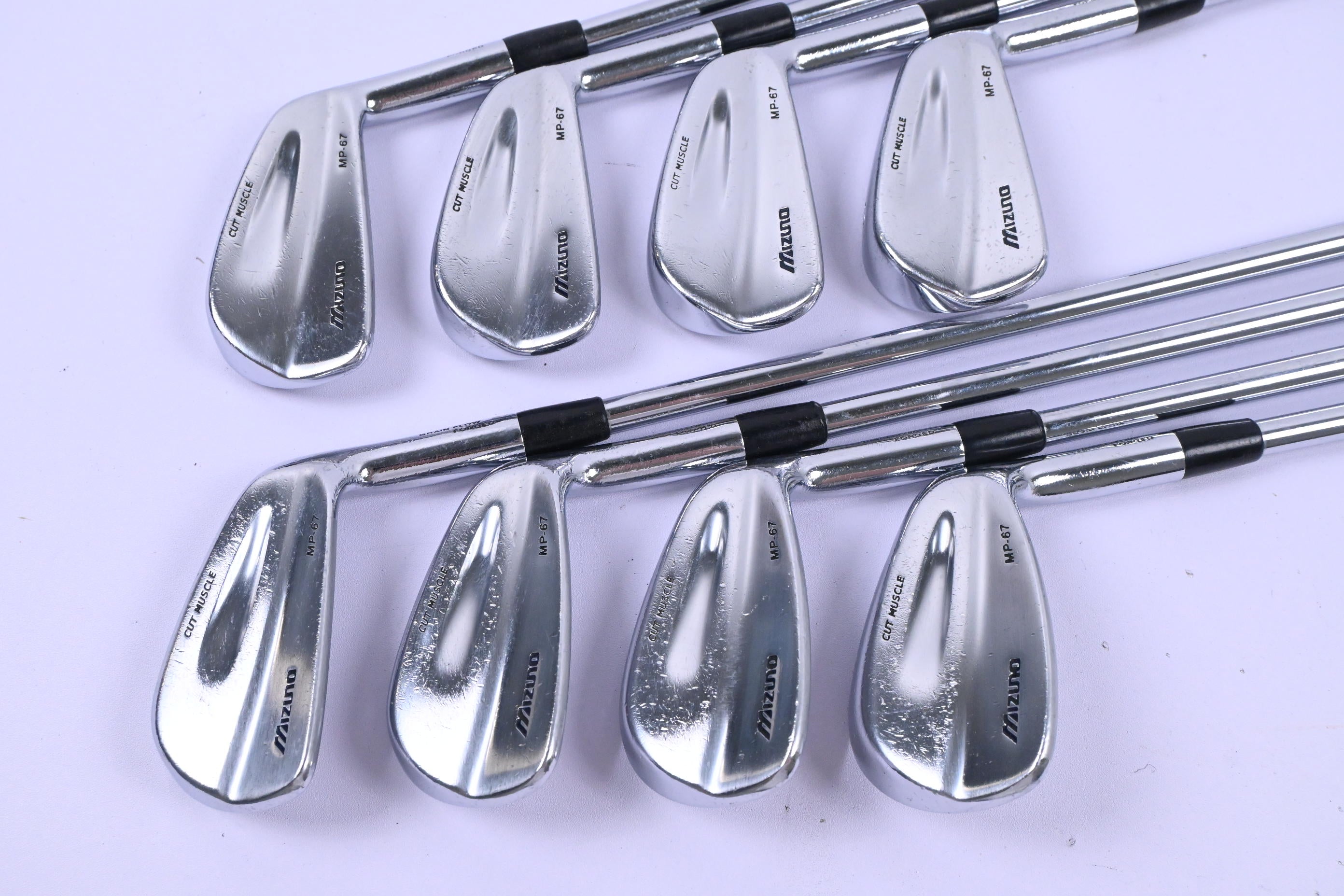 Mizuno MP-67 Irons / 3-PW / Regular Flex Precision Rifle Shafts