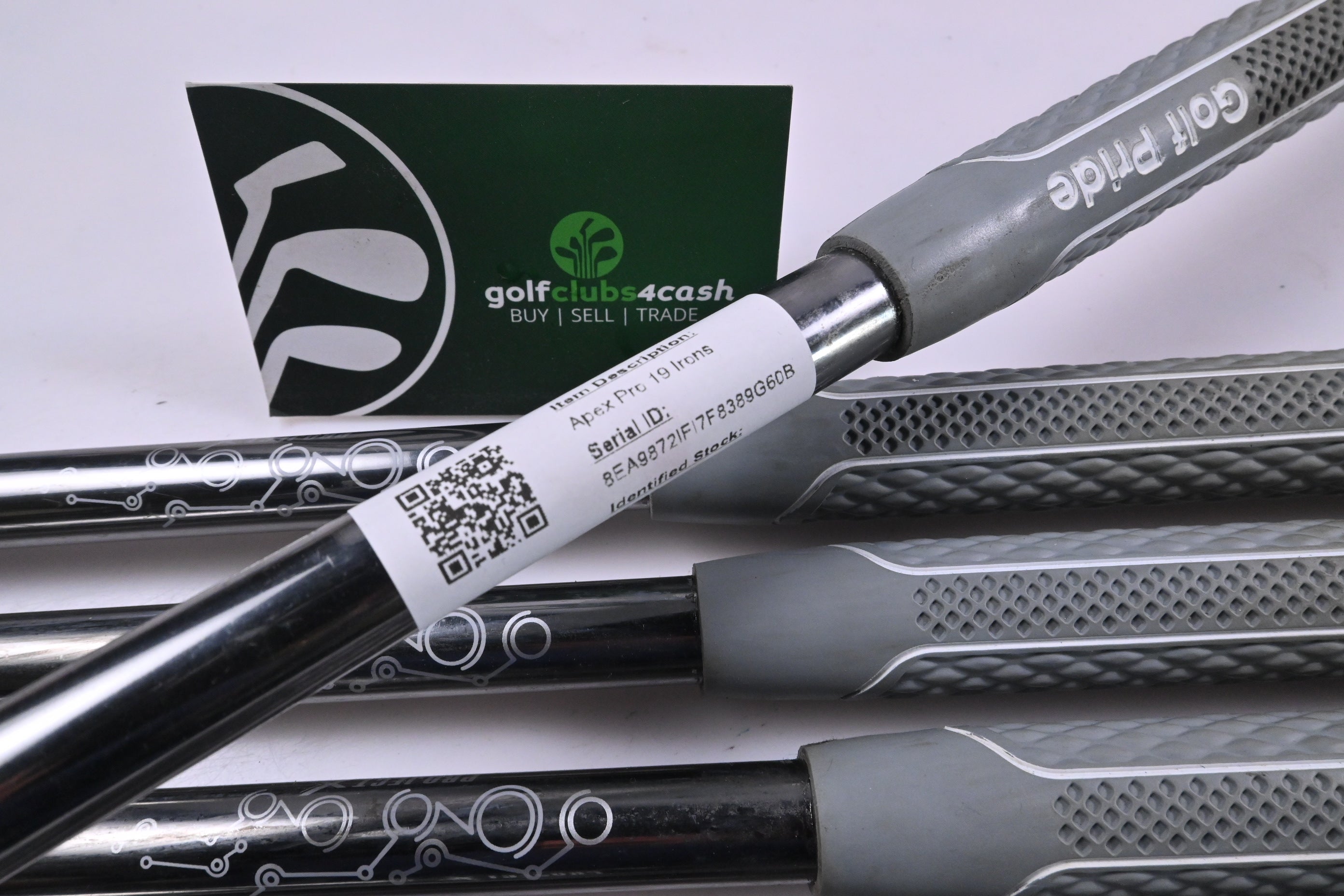 Callaway Apex Pro 19 Irons / 4-PW / Stiff Flex Catalyst 100 Shafts