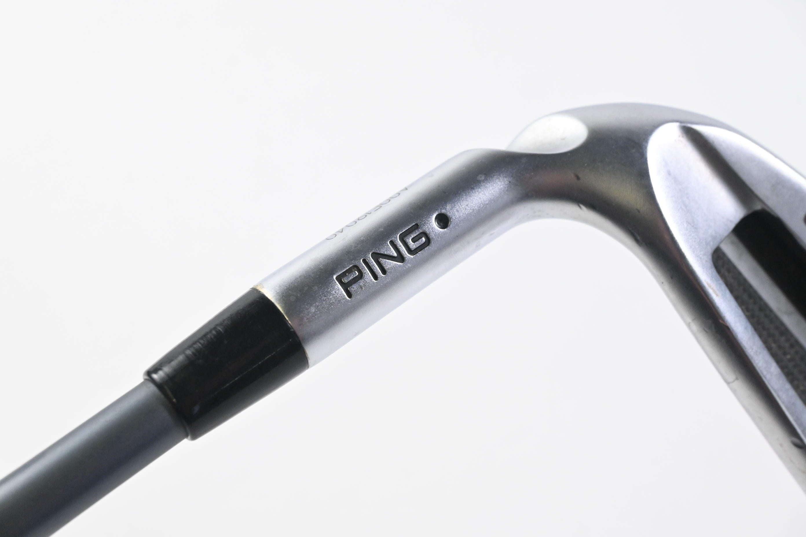 Left Hand Ping ChipR / 38.5 Degree / Black Dot / Regular Flex Ping Alta CB Slate