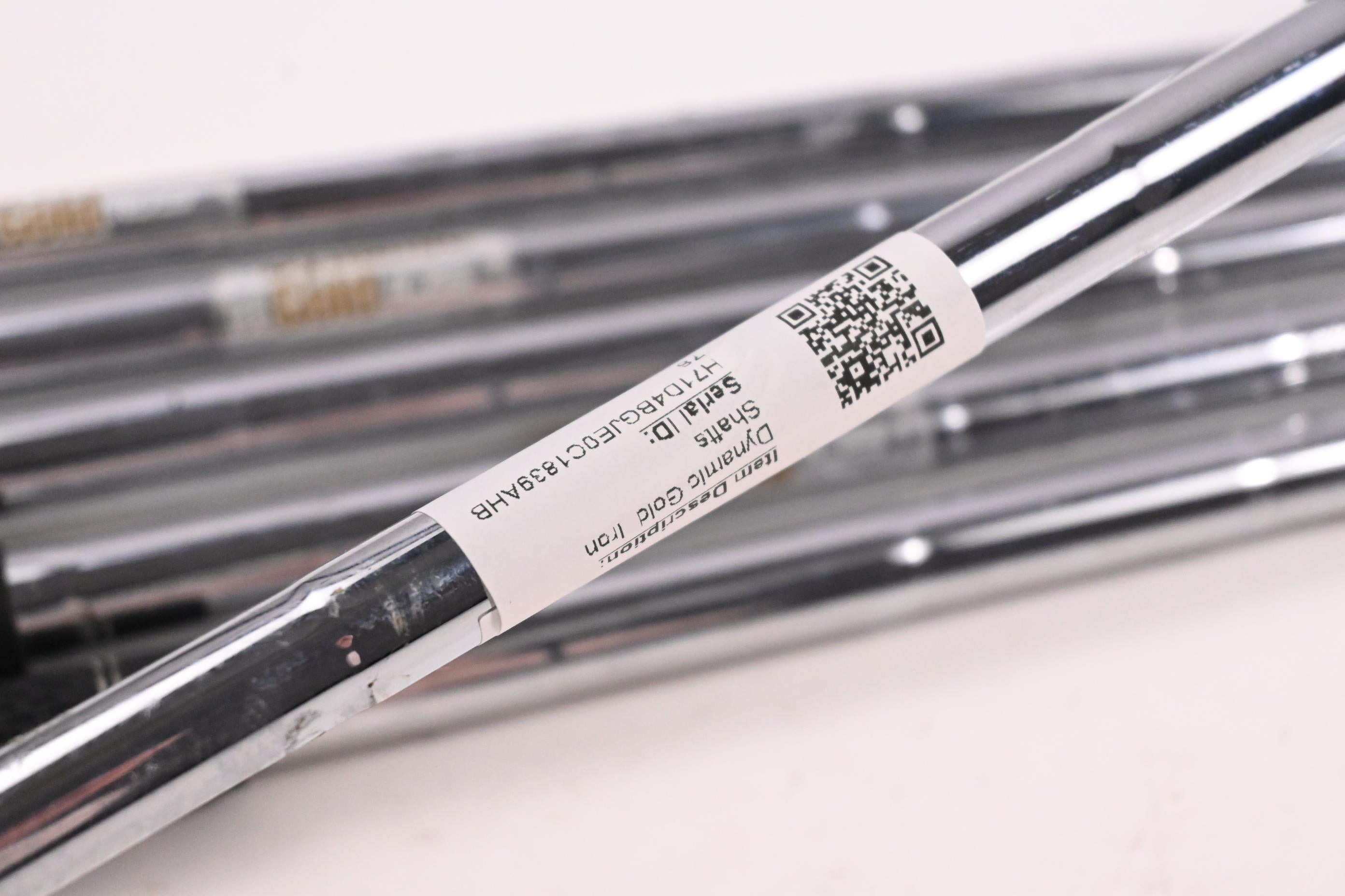 Dynamic Gold 105 S300 Iron Shafts / Stiff Flex / Set of 6 / .355" Taper Tip