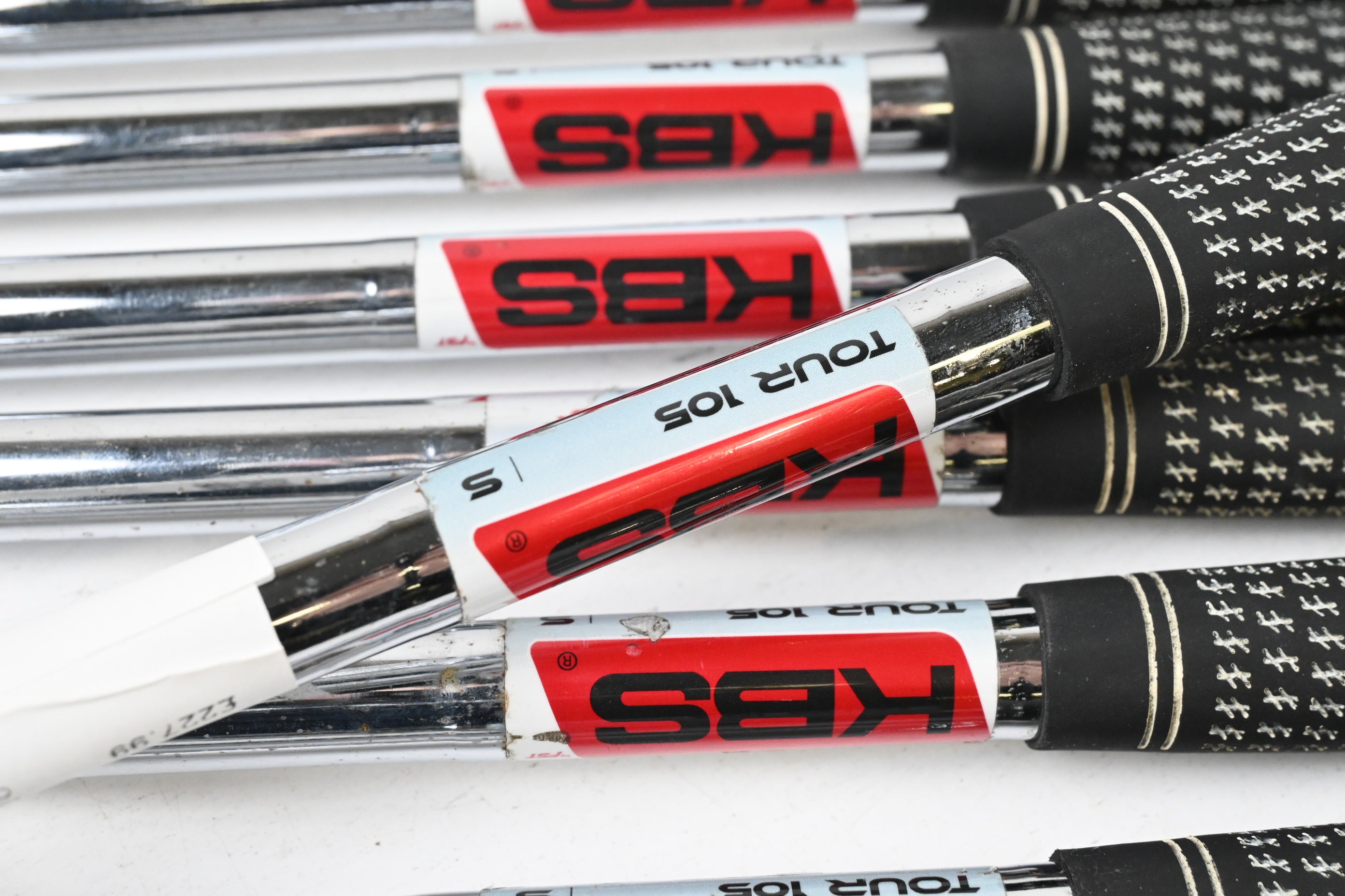 Benross Delta X Irons / 5-PW+GW+SW / Stiff Flex KBS Tour 105 Shafts