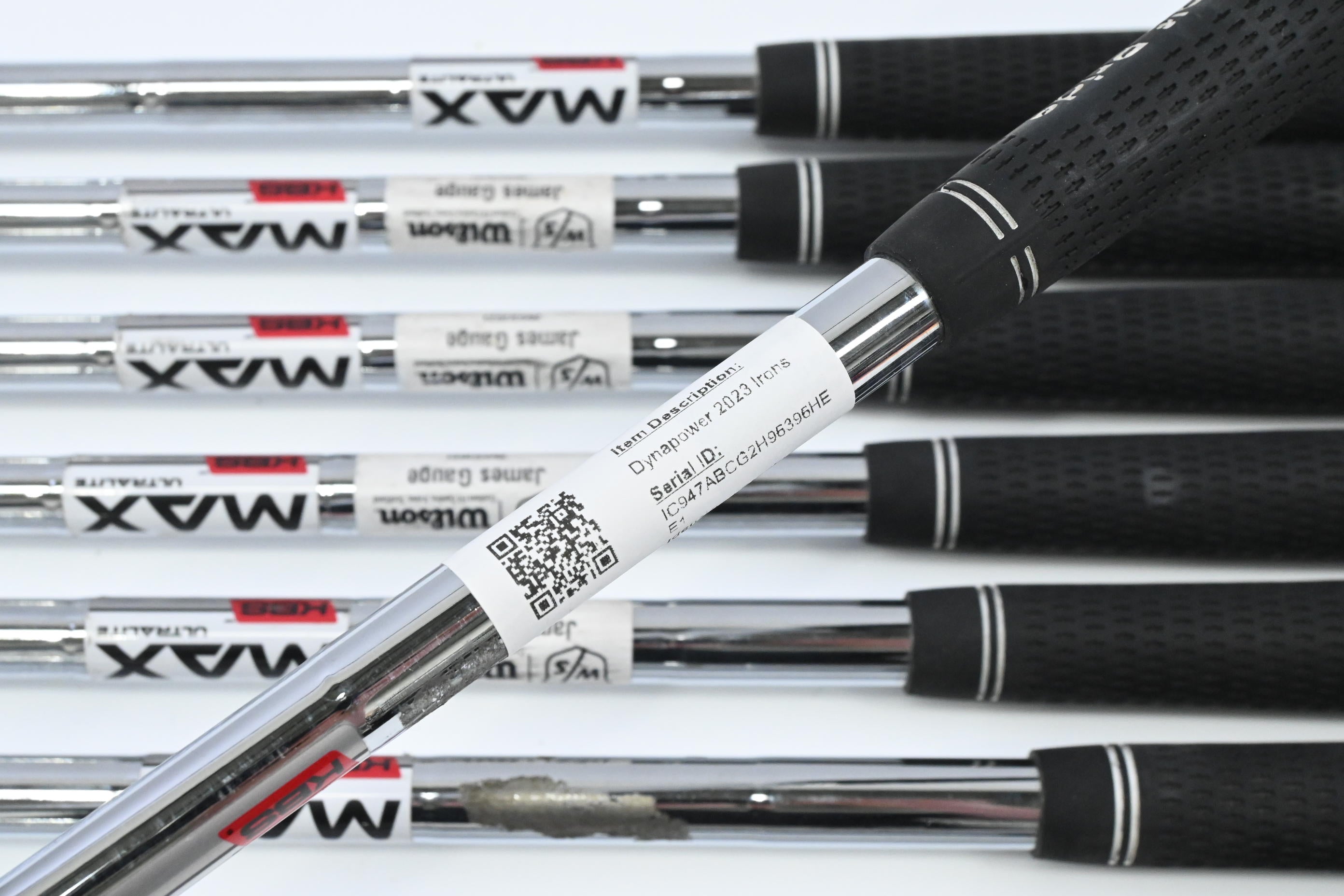 Wilson Dynapower 2023 Irons / 5-PW+GW+SW / Regular Flex KBS Max Ultralite Shafts