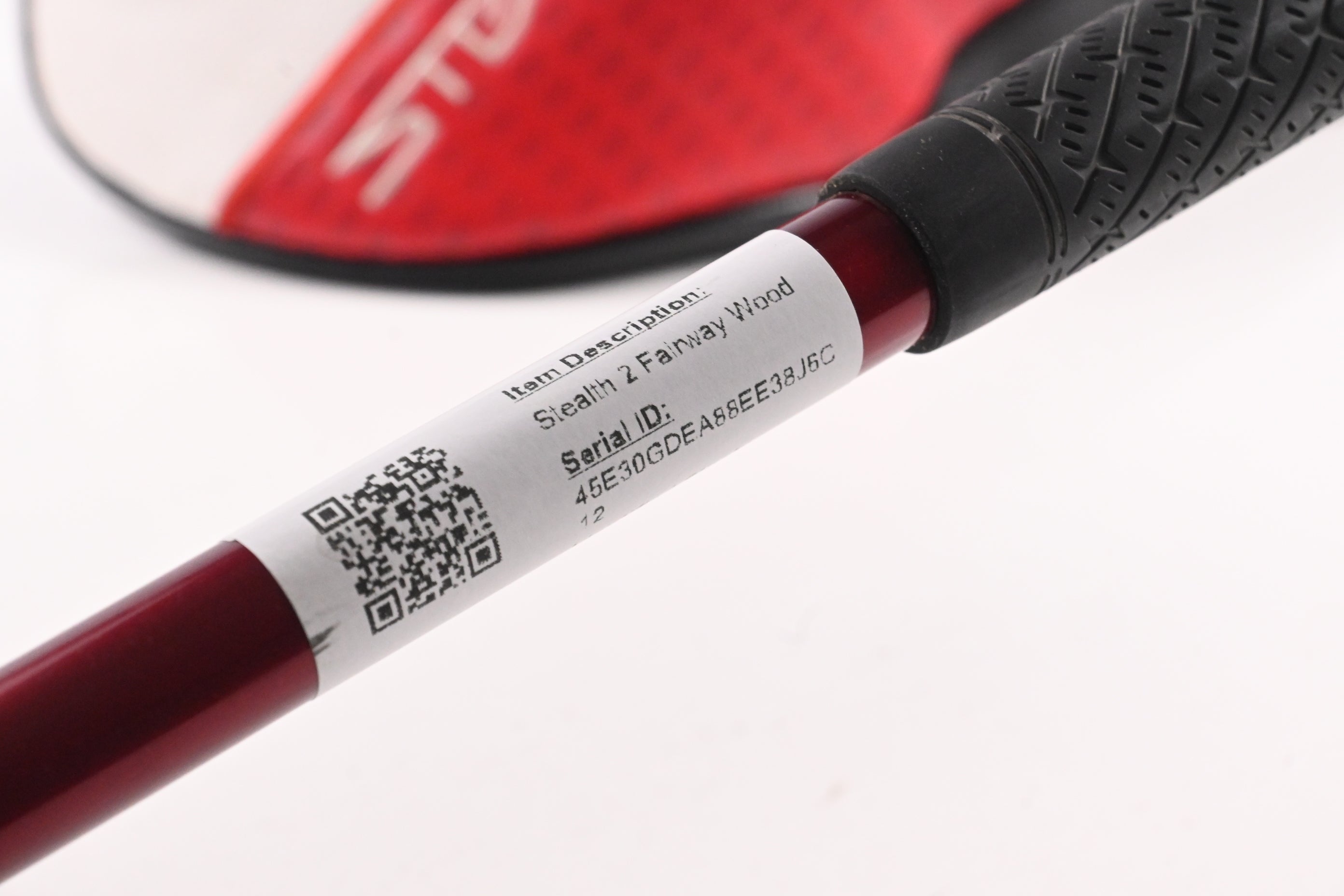 Taylormade Stealth 2 #3 Wood / 15 Degree / Stiff Flex Ventus TR Red 6 Shaft