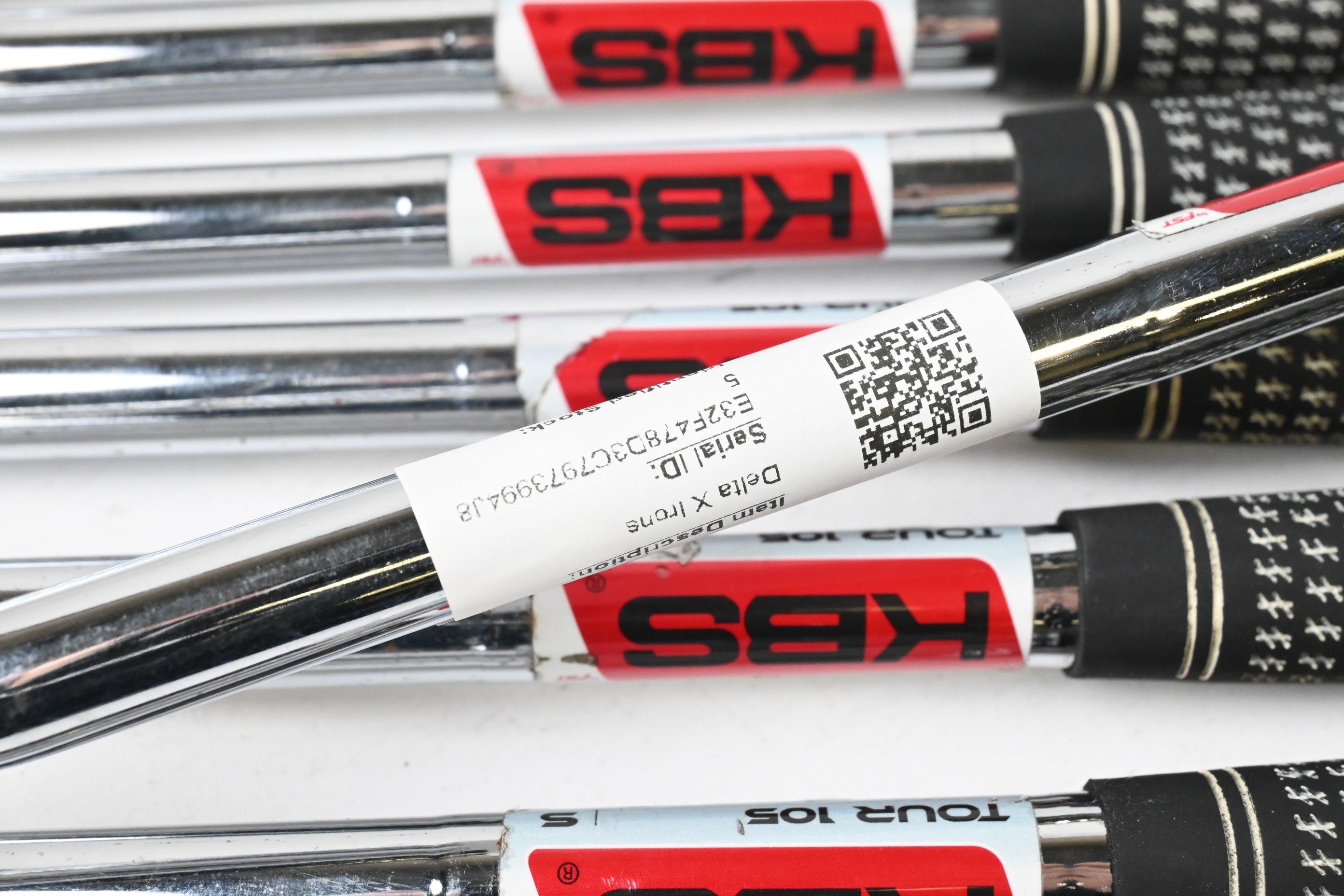 Benross Delta X Irons / 5-PW+GW+SW / Stiff Flex KBS Tour 105 Shafts