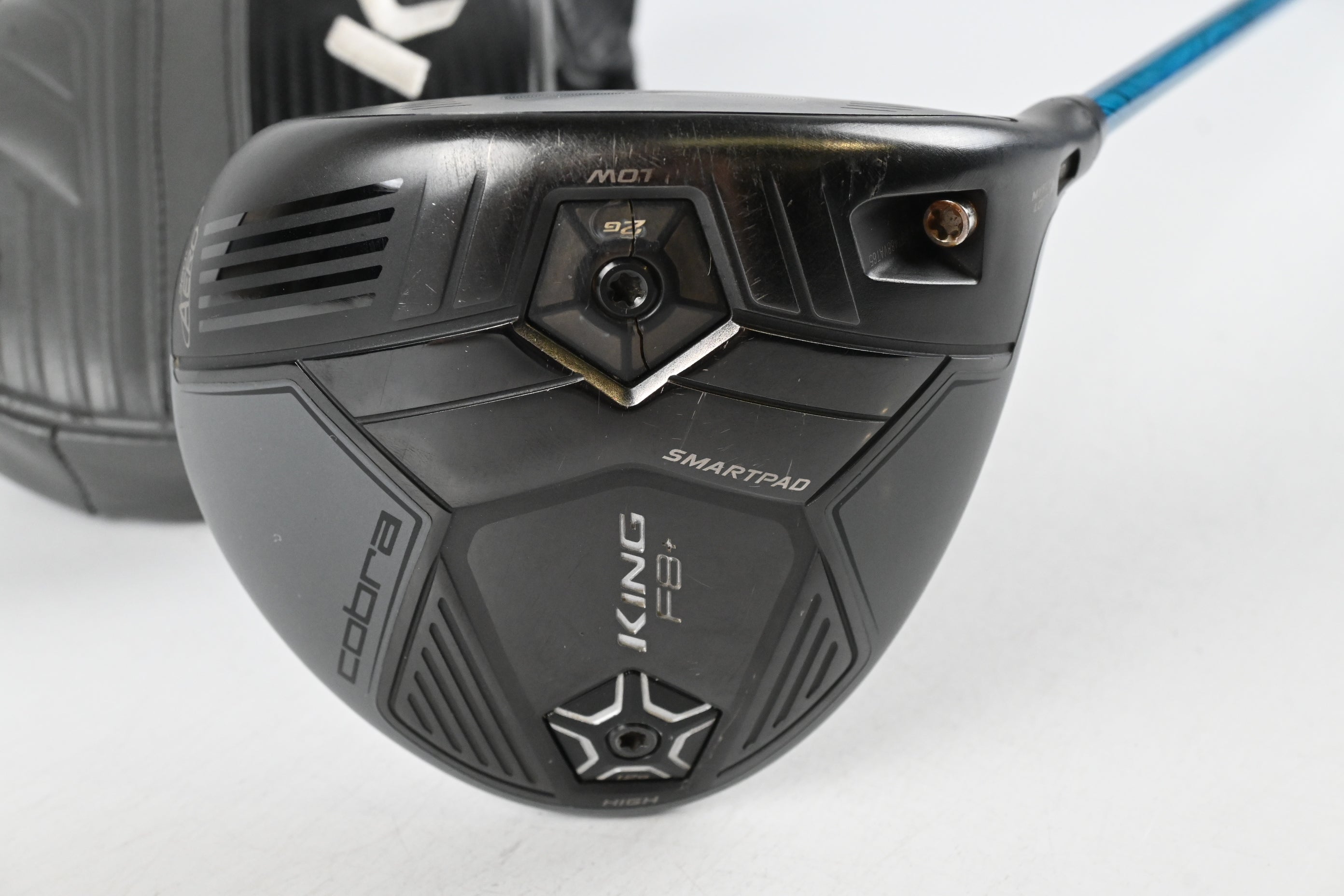 Cobra King F8+ Driver / 8-11 Degree / Stiff Flex Evenflow Blue 65 Shaft