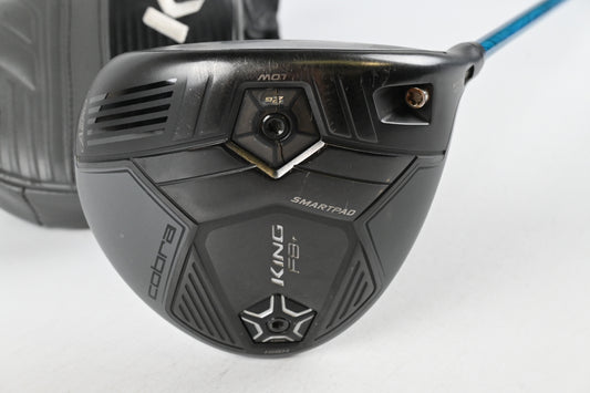 Cobra King F8+ Driver / 8-11 Degree / Stiff Flex Evenflow Blue 65 Shaft