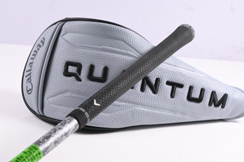 Callaway Quantum Max D Driver / 10.5 Degree / Stiff Flex Denali Frost Silver 50