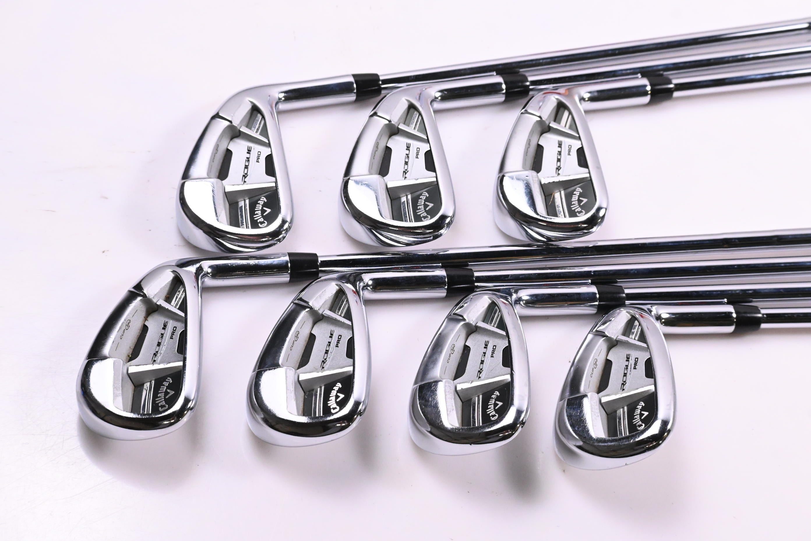 Callaway Rogue Pro Irons / 4-PW / Stiff Flex NS Pro Modus 3 Tour 105 Shafts