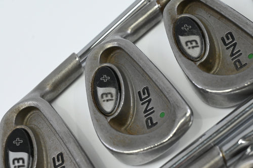 Ping i3+ Irons / 2-PW / Green Dot / Regular Flex Ping AWT Shafts