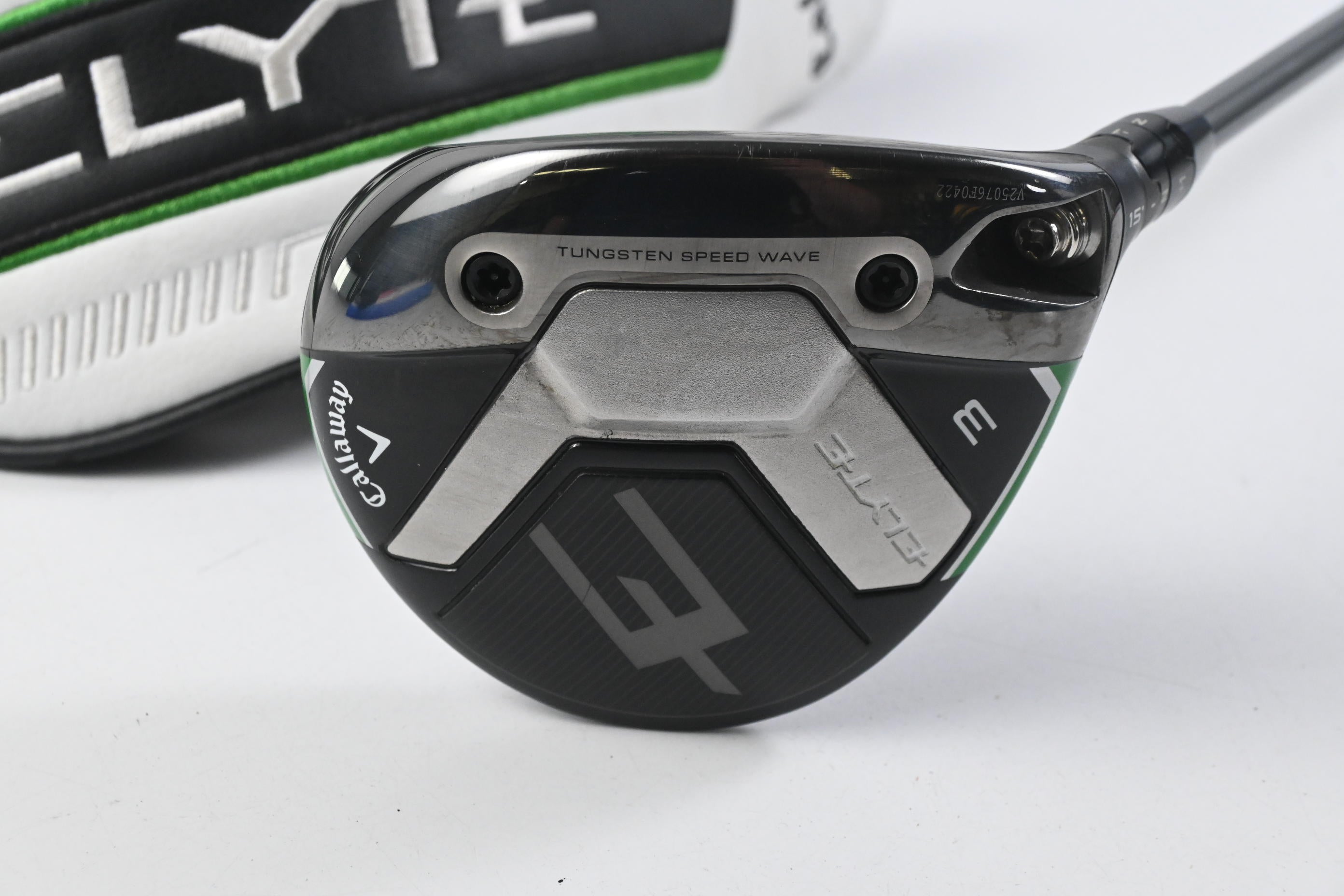 Callaway Elyte #3 Wood / 15 Degree / Stiff Flex Denali Charcoal 70 Shaft