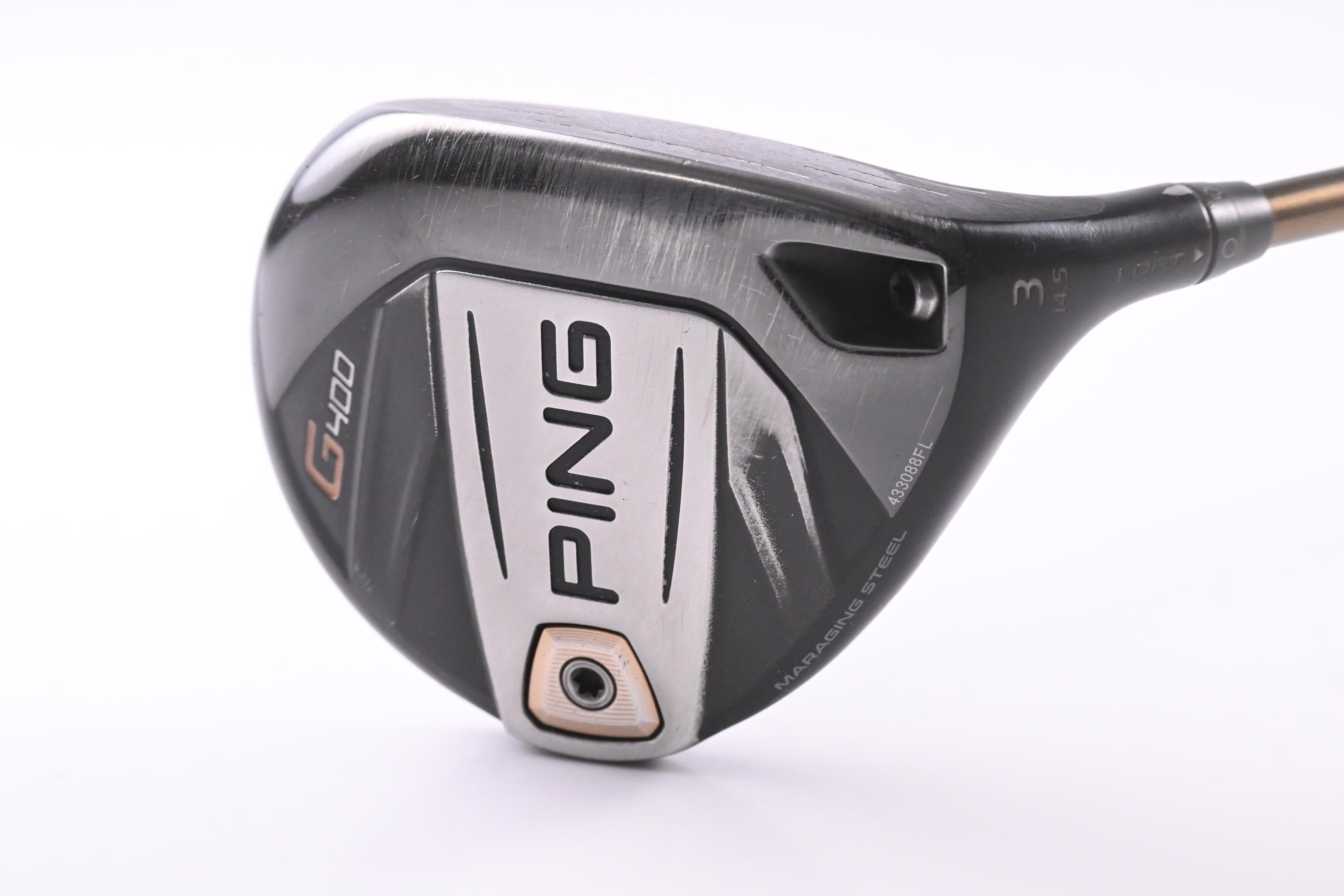 Ping G400 #3 Wood / 14.5 Degree / Regular Flex Ping Alta CB 65 Shaft