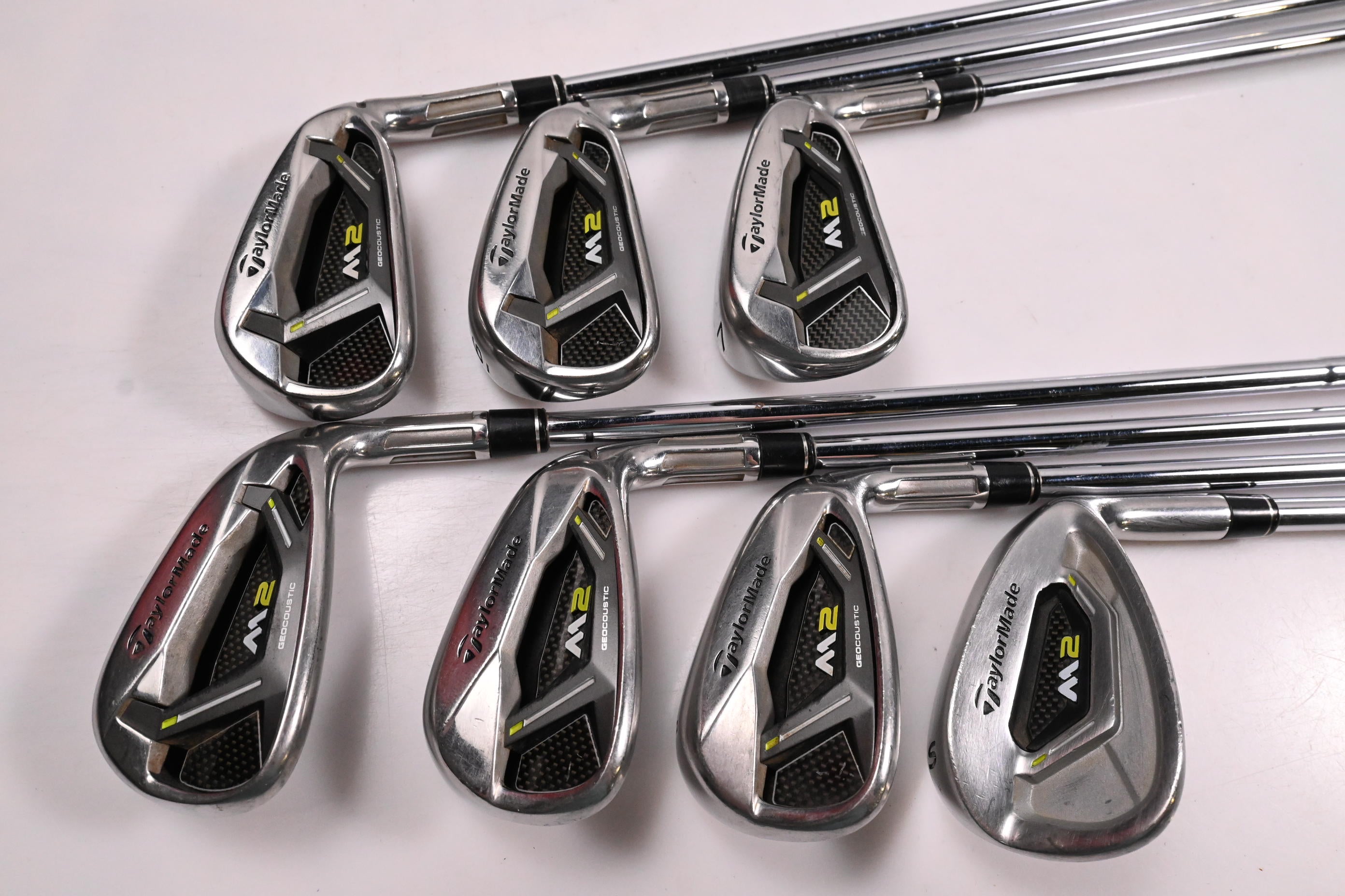 Taylormade M2 2017 Irons / 5-PW+SW / Regular Flex REAX Steel 88 Shafts