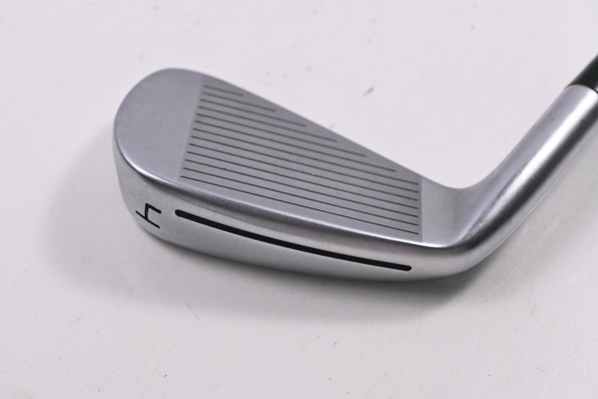 Taylormade P790 2023 #4 Iron / 21 Degree / Stiff Flex KBS $-Taper 120 Shaft