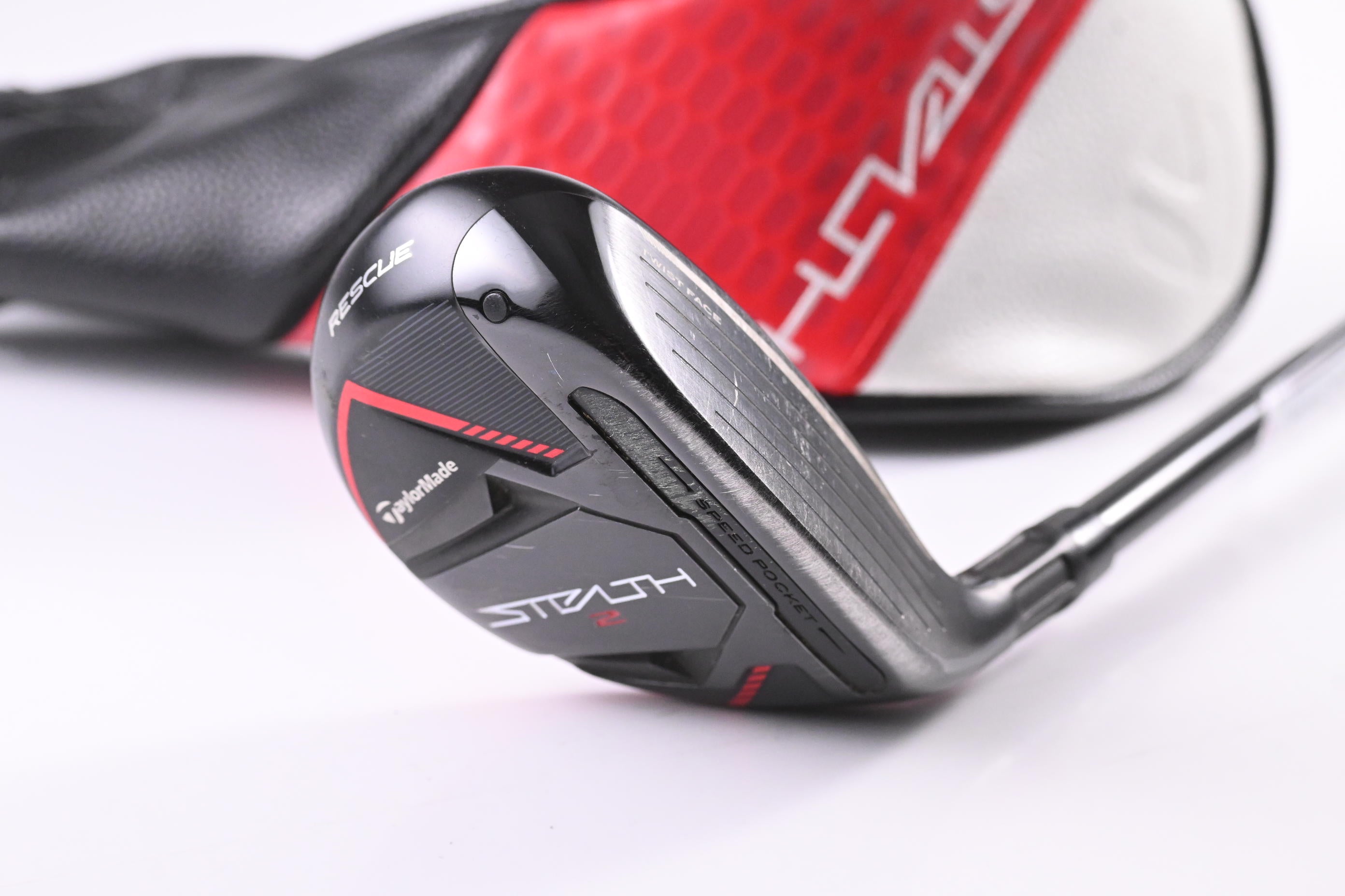Taylormade Stealth 2 #3 Hybrid / 19 Degree / Stiff Flex Ventus TR Red 7 Shaft