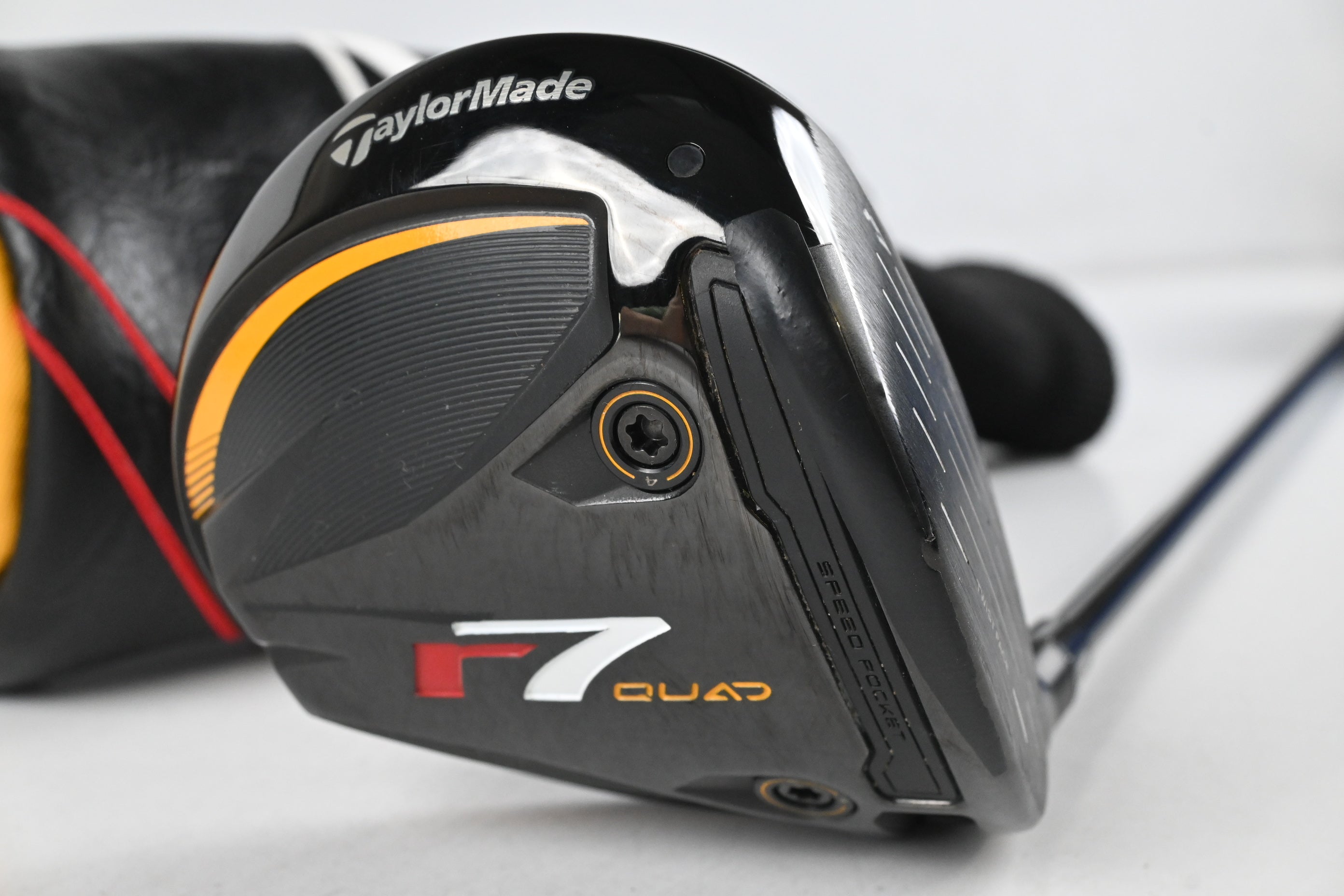 Taylormade R7 Quad Mini Driver / 13.5 Degree / Stiff Flex Fujikura Speeder MD 6