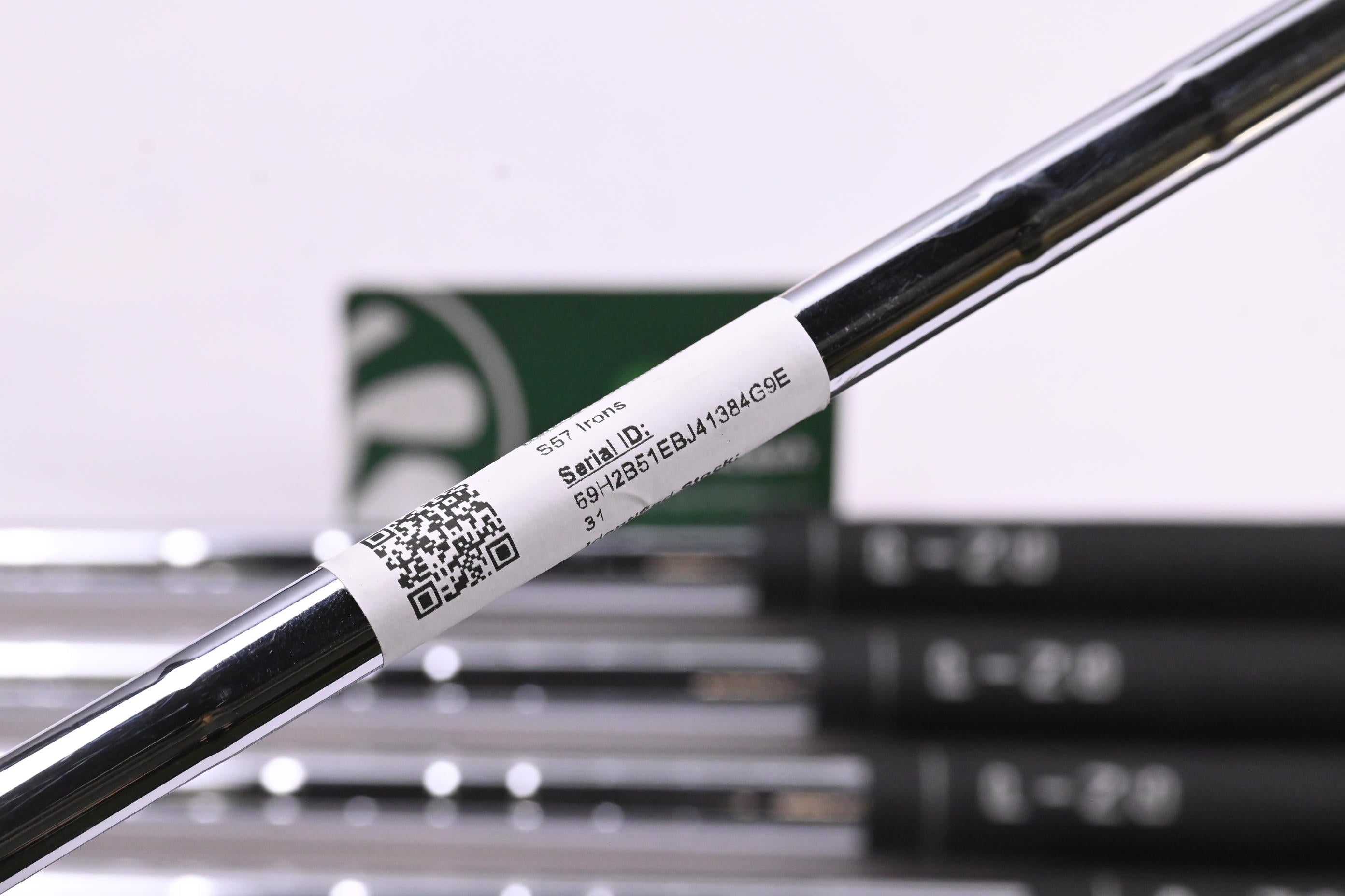 Ping S57 Irons / 3-PW / Blue Dot / Regular Flex Ping AWT Shafts