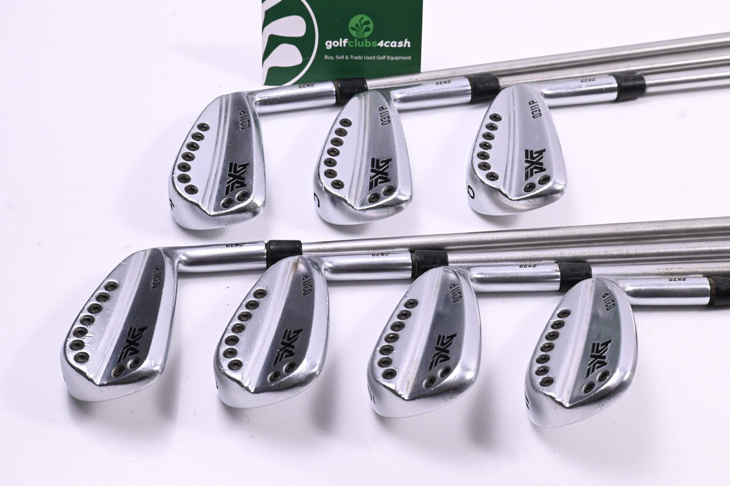 PXG 0311 P Gen2 Irons / 4-PW / X-Flex KBS Tour C-Taper Lite 115 Shafts