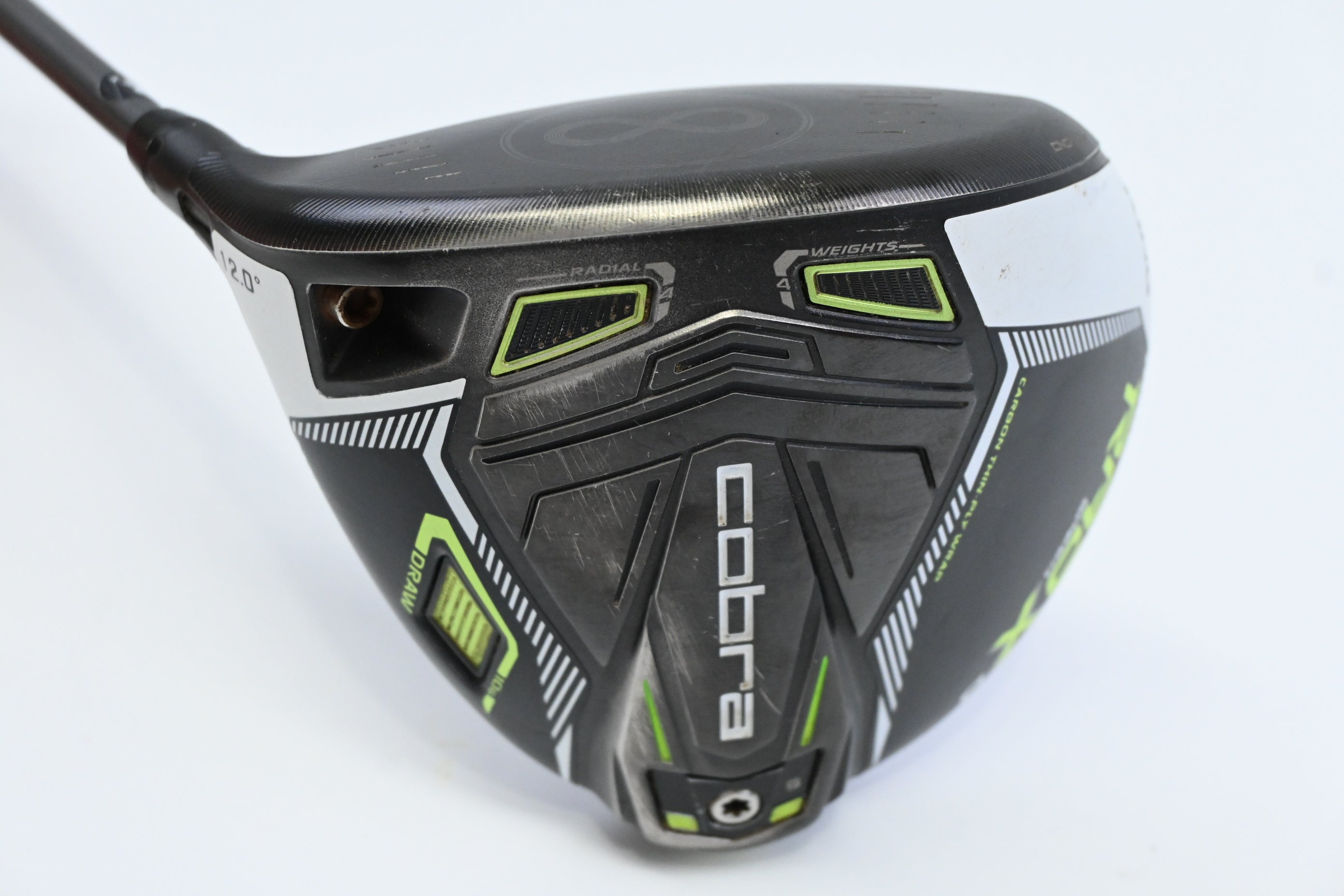 Left Hand Cobra King Radspeed XD Driver / 12 Degree / Regular Riptide CB 50