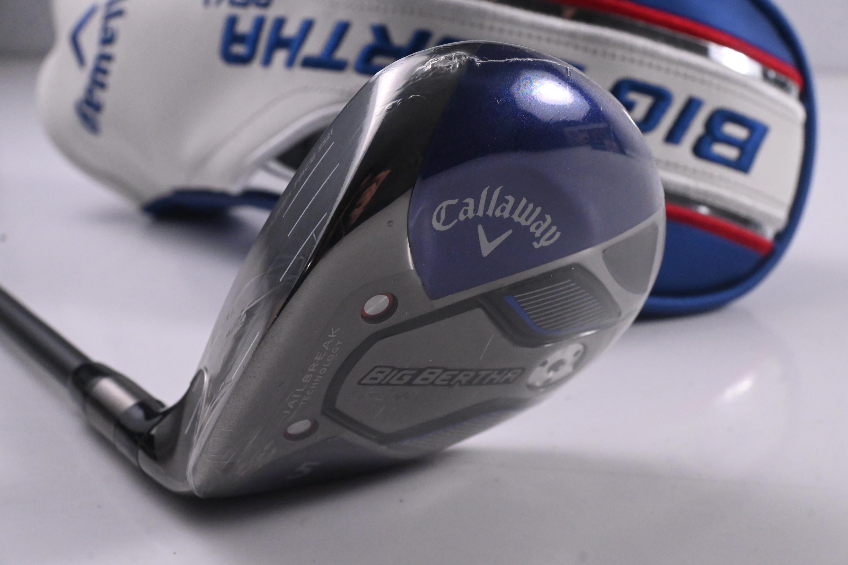 Left Hand Callaway Big Bertha Reva 21 #5 Wood / 21 Degree / Ladies Flex Helium 4