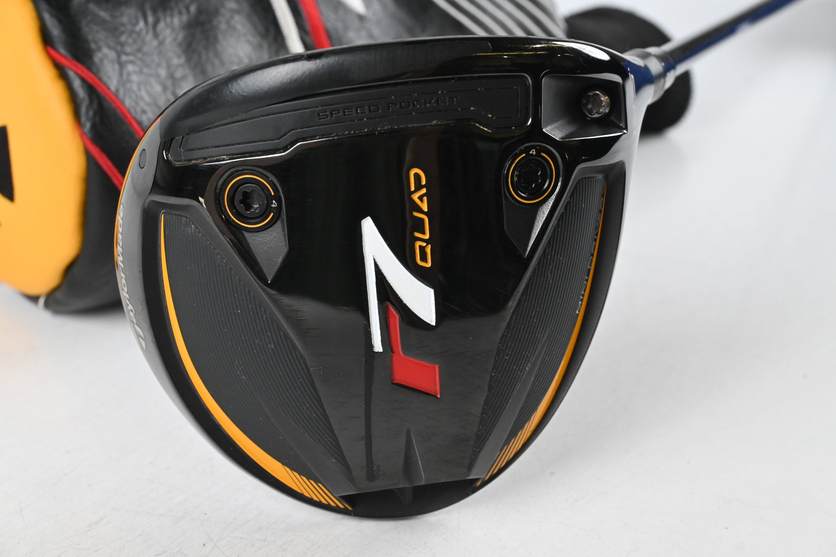 Taylormade R7 Quad Mini Driver / 13.5 Degree / Stiff Flex Fujikura Speeder MD 6
