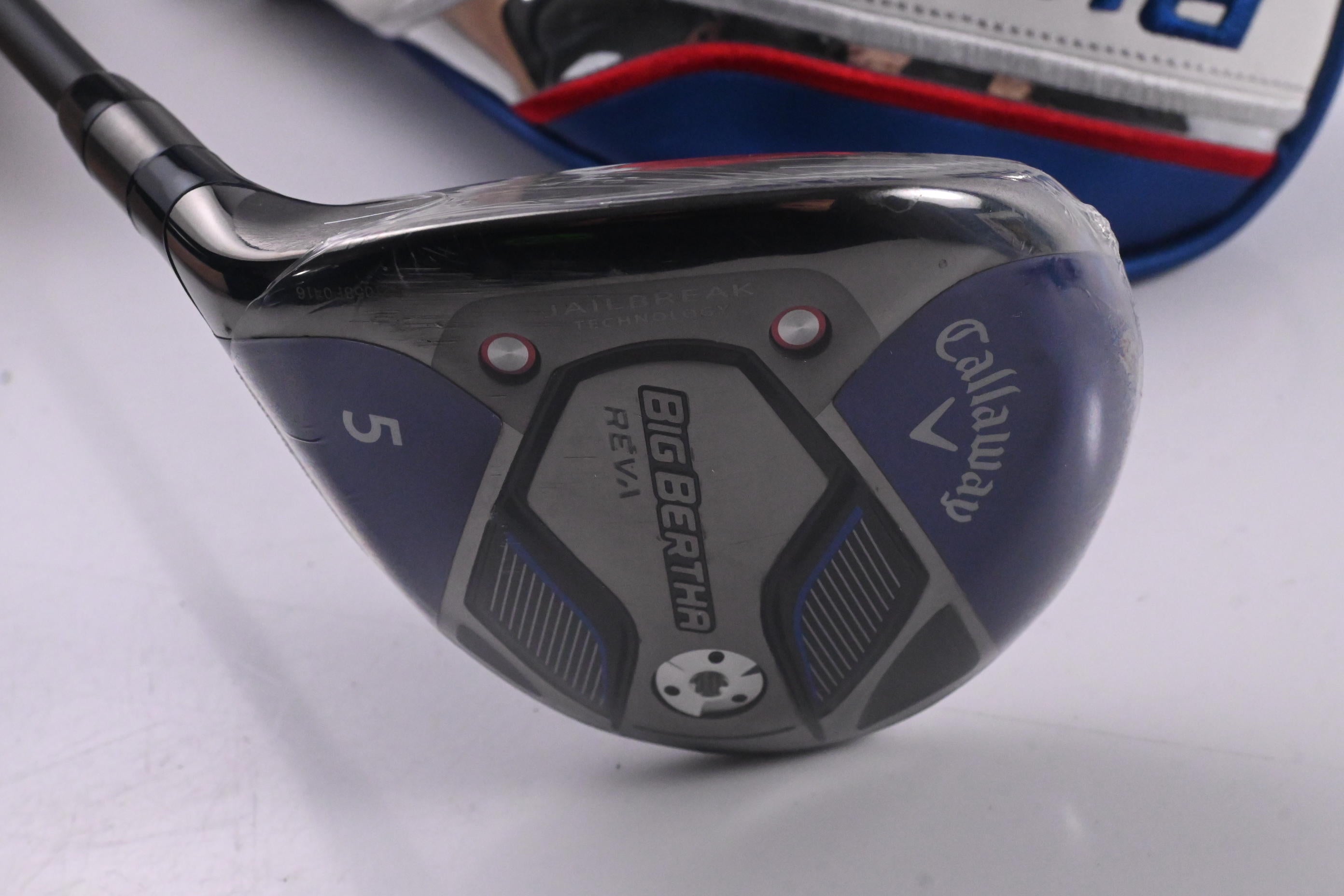 Left Hand Callaway Big Bertha Reva 21 #5 Wood / 21 Degree / Ladies Flex Helium 4