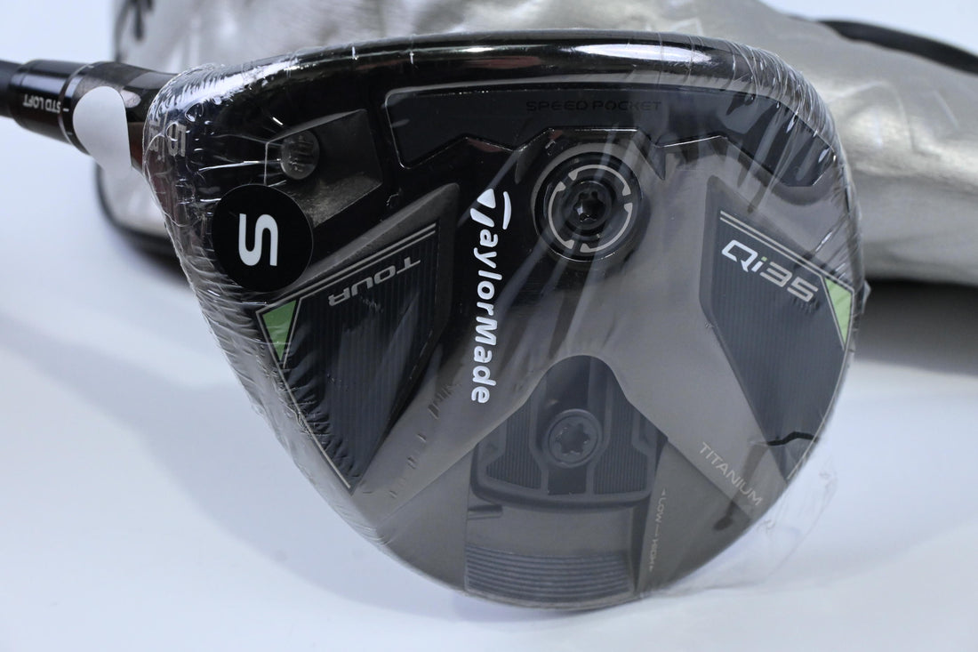 Left Hand Taylormade Qi35 Tour #5 Wood / 18 Degree / Stiff Flex Kai'li Blue 75