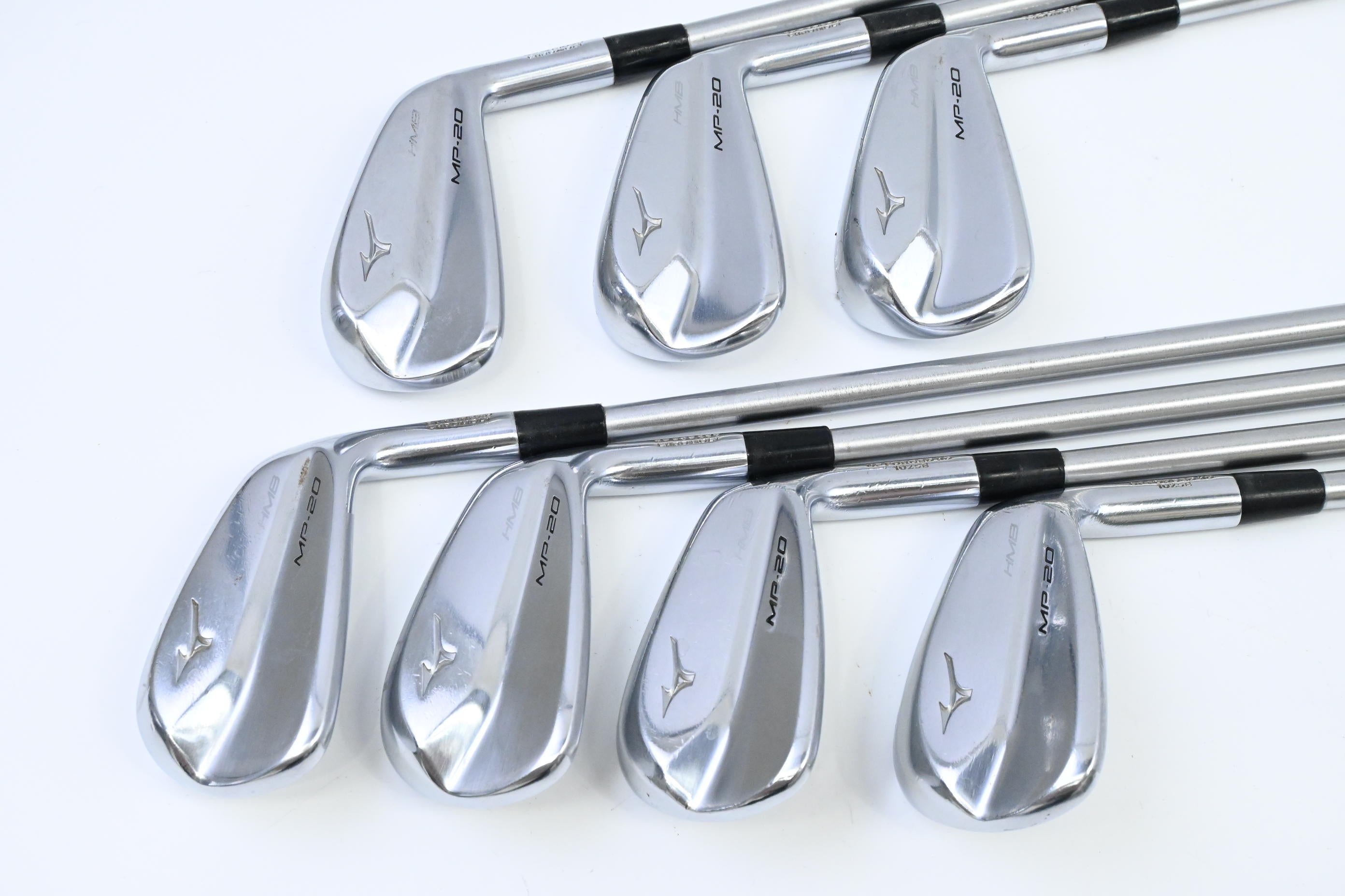Mizuno MP-20 HMB Irons / 4-PW / Regular Flex KBS Tour C-Taper Lite 105 Shafts