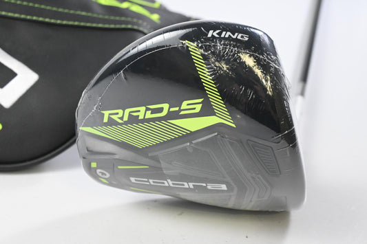 Cobra King Radspeed Driver / 10.5 Degree / Stiff Flex Helium Black 5 Shaft