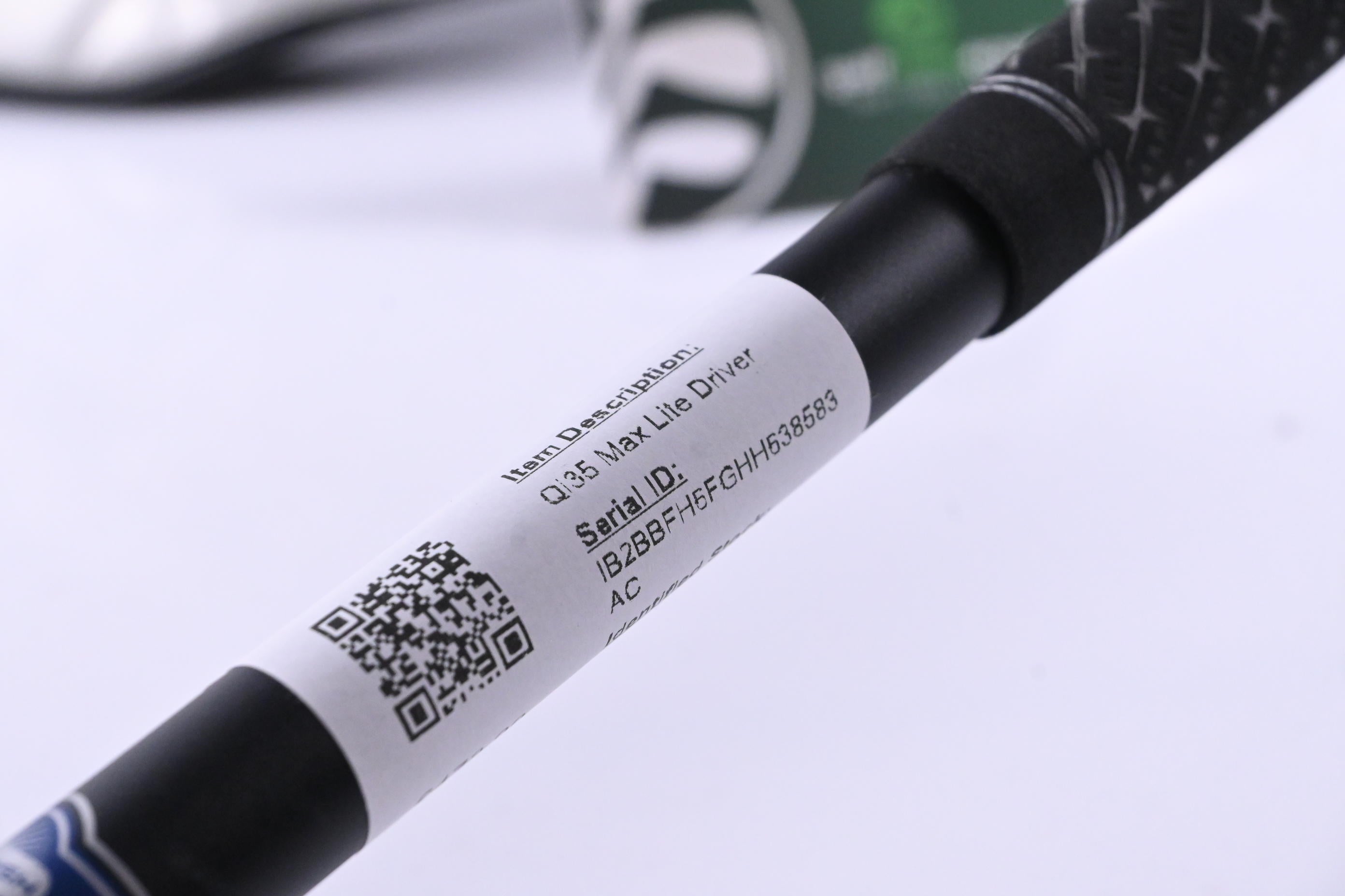 Taylormade Qi35 Max Lite Driver / 12 Degree / Regular Flex Vanquish 4 Shaft