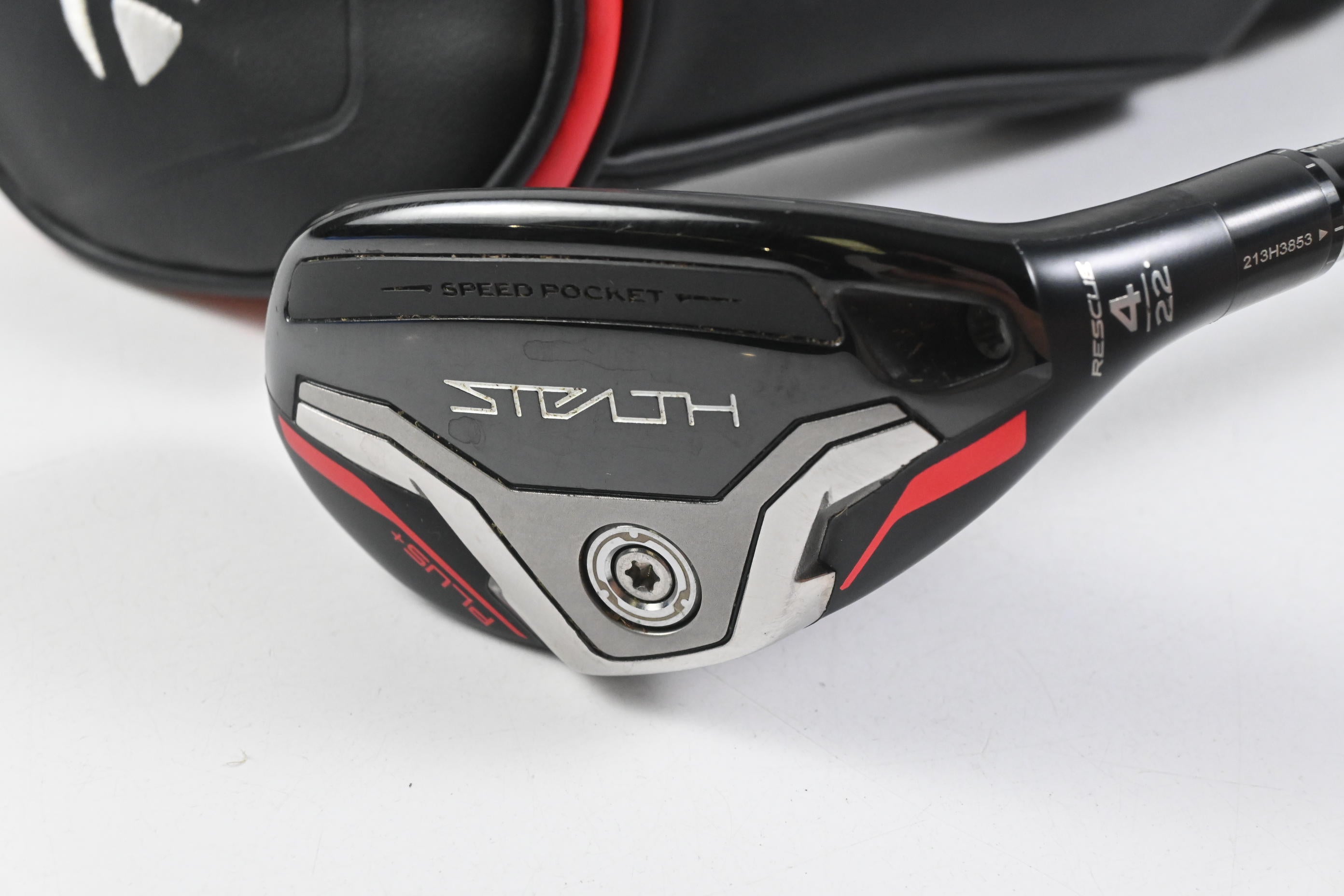 Taylormade Stealth Plus #4 Hybrid / 22 Degree / Regular Flex Hzrdus Smoke RDX 70