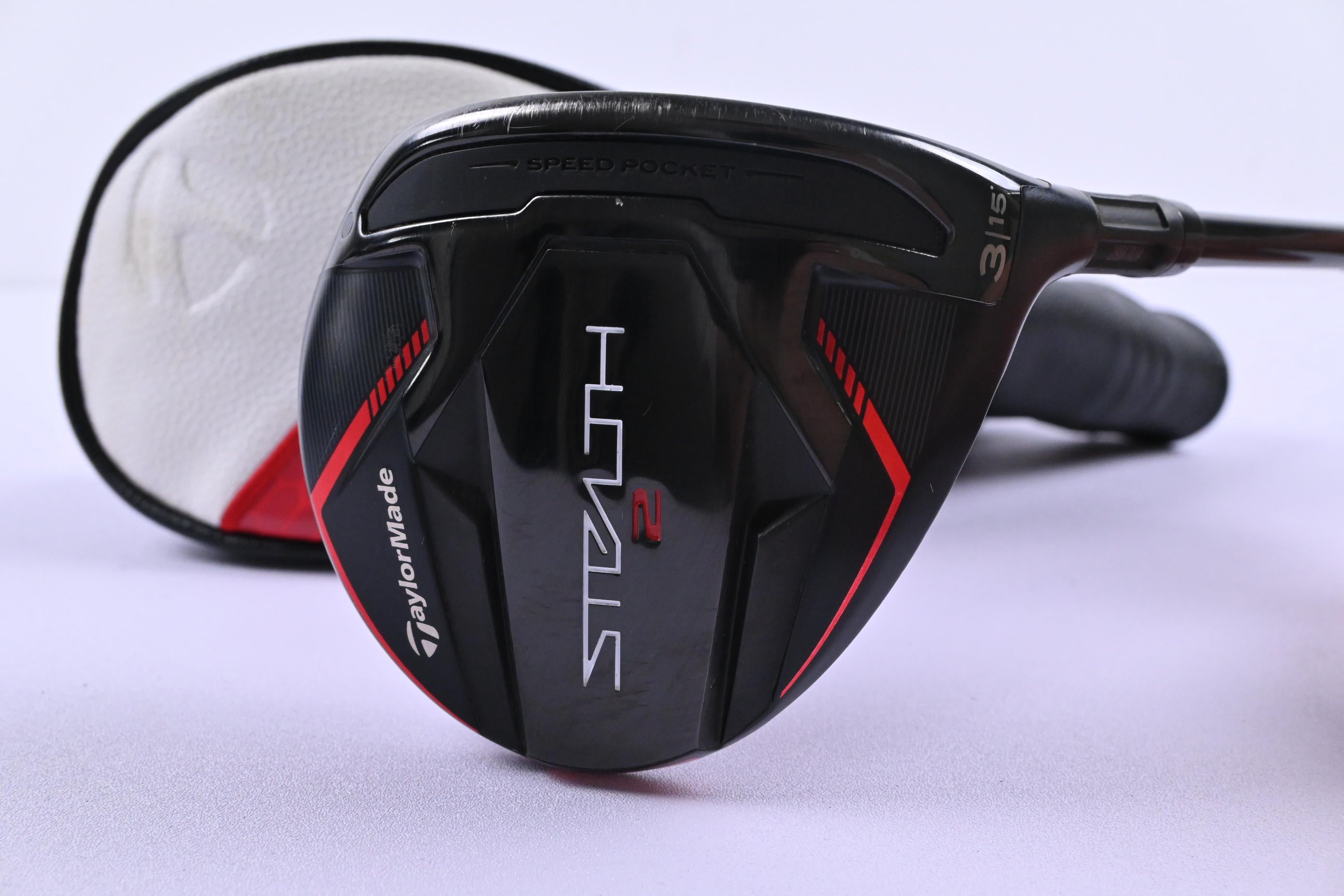 Taylormade Stealth 2 #3 Wood / 15 Degree / Stiff Flex Fujikura Ventus TR Red 6