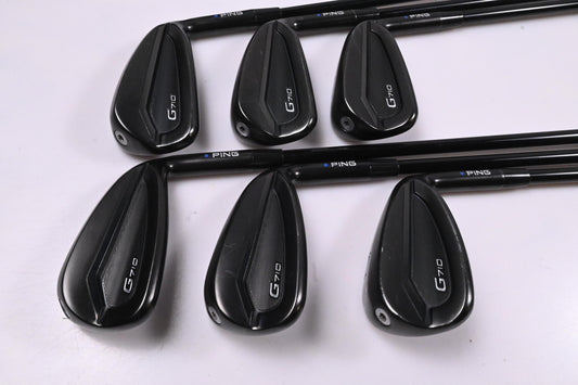 Ping G710 Irons / 5-PW / Blue Dot / Senior Flex Ping Alta Distanza 40 Shafts