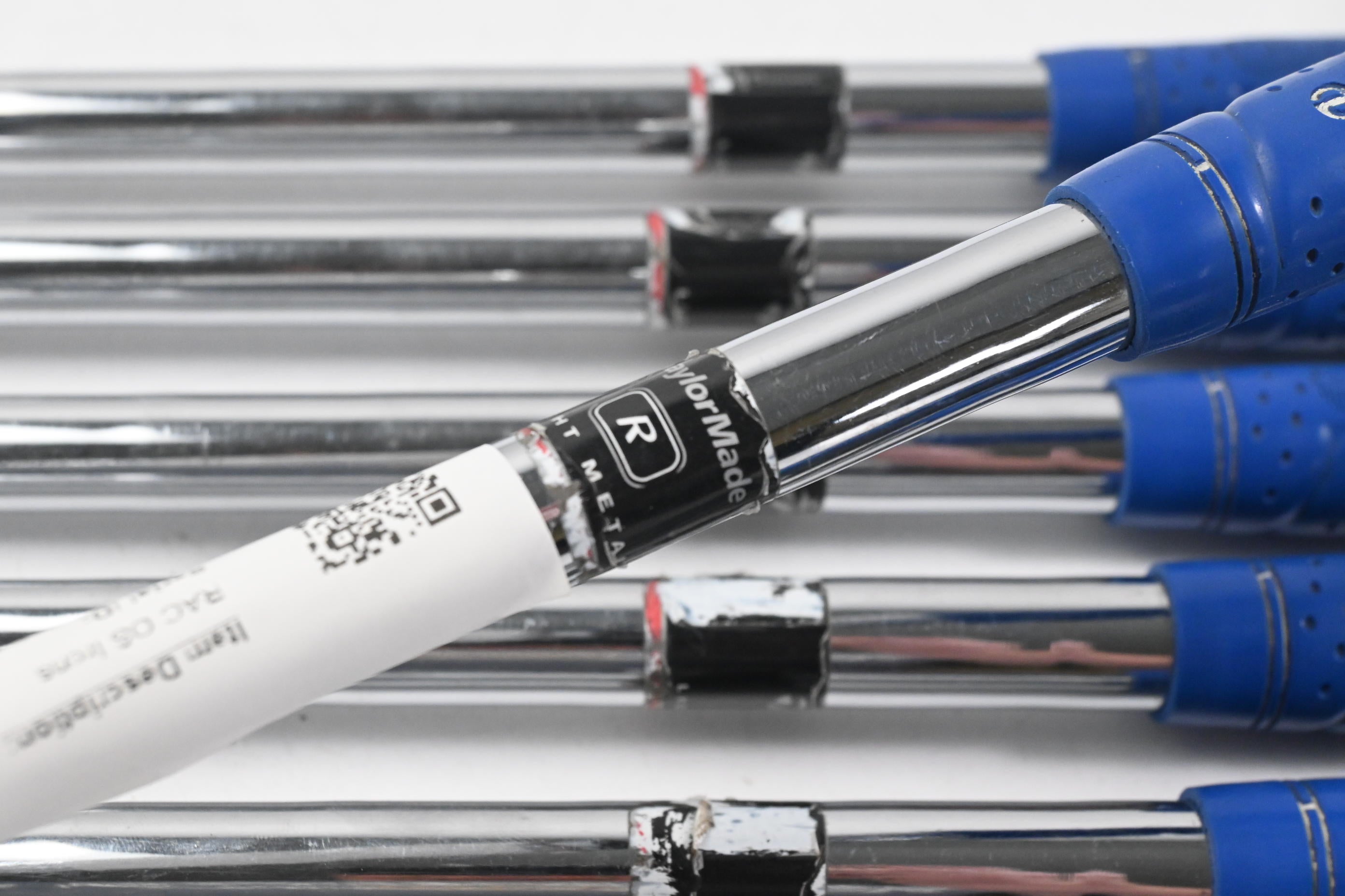 Left Hand Taylormade RAC OS Irons / 3-PW / Regular Flex Light Metal Shafts