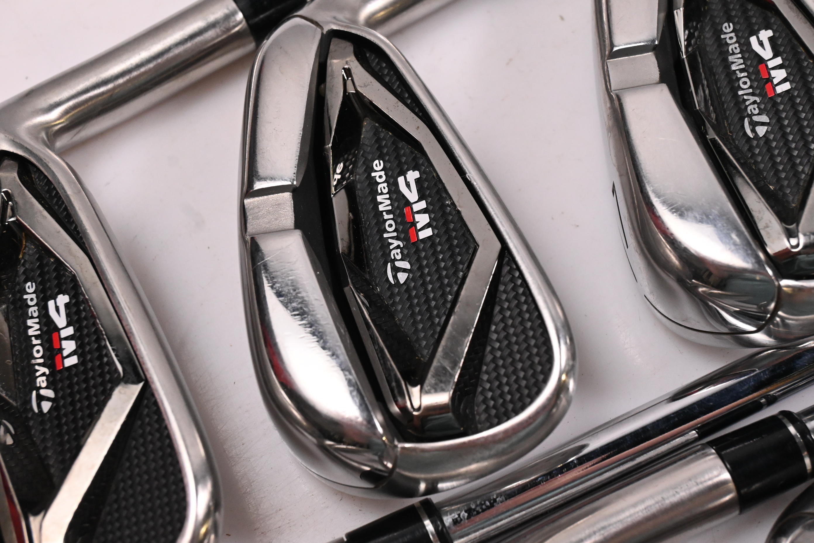 Taylormade M4 Irons / 5-PW+SW / Regular Flex KBS Max 85 Shafts