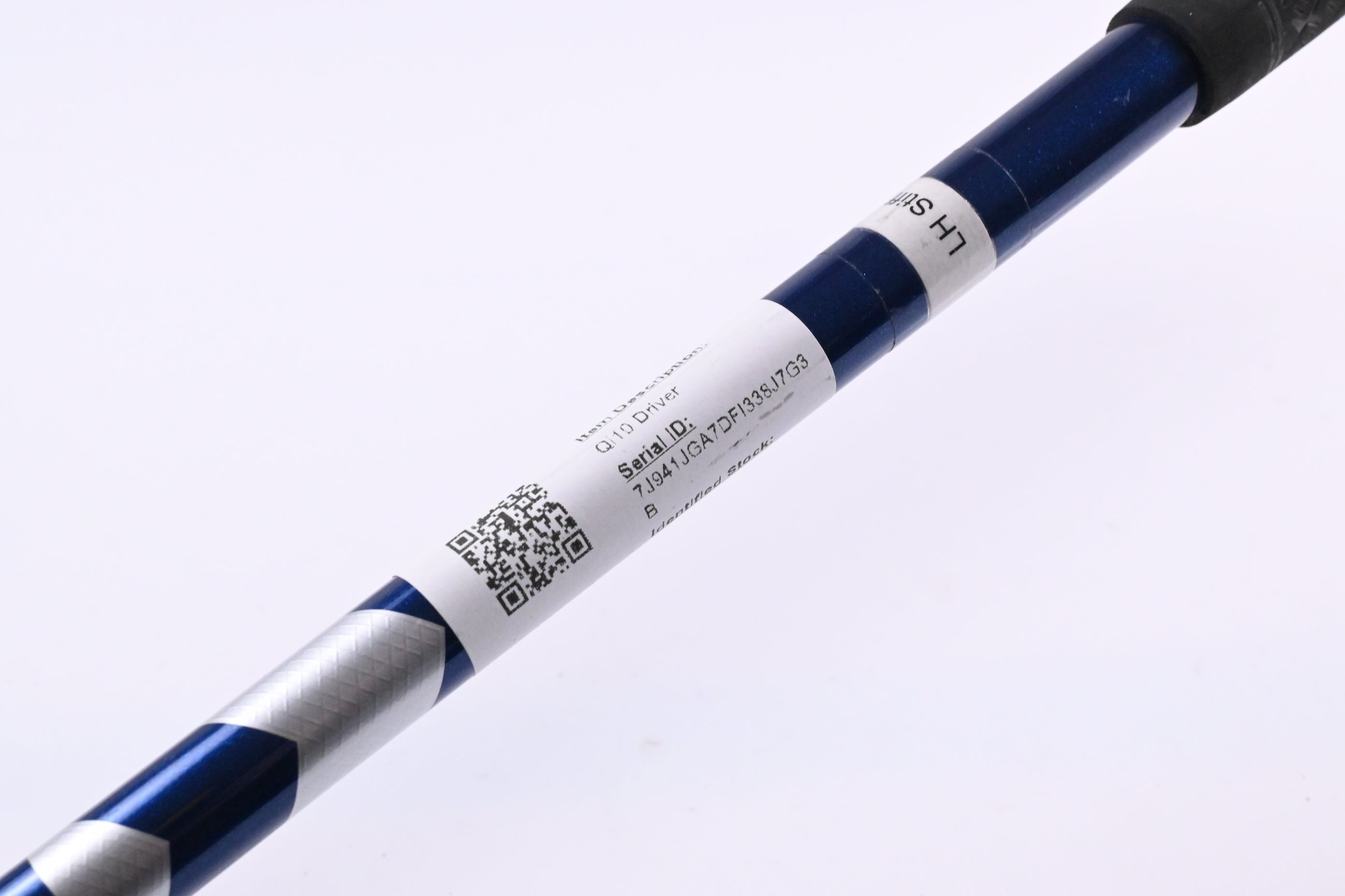 Left Hand Taylormade Qi10 Driver / 9 Degree / Stiff Flex Ventus TR Blue 5 Shaft